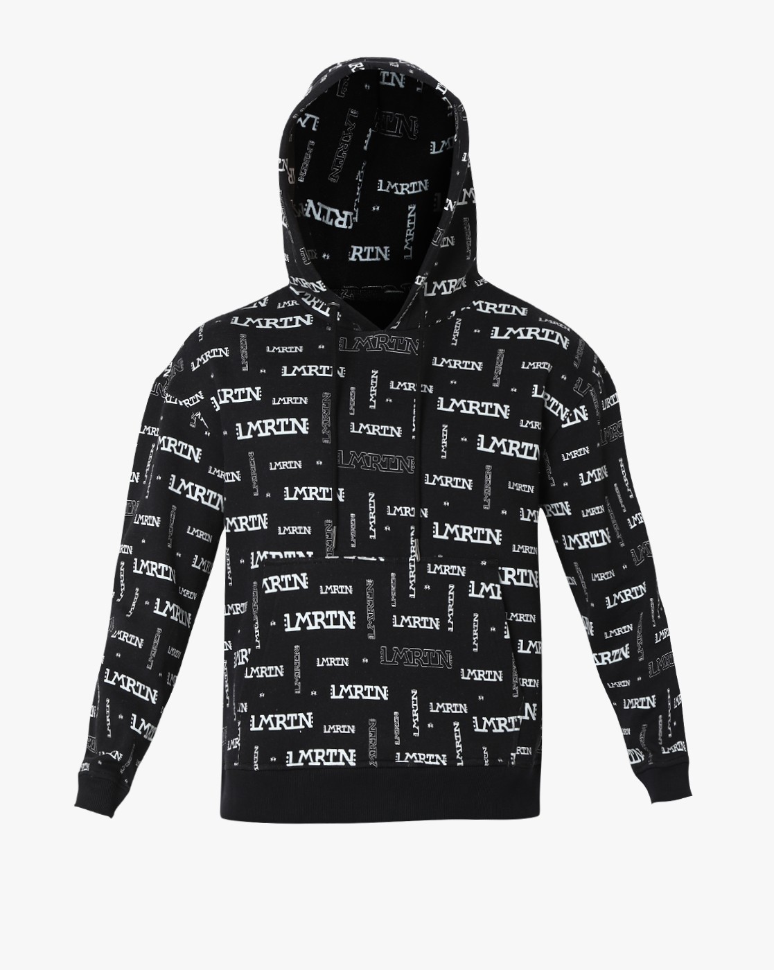 La Martina Men's Cotton Sweatshirt With Hoodie & Closed Front