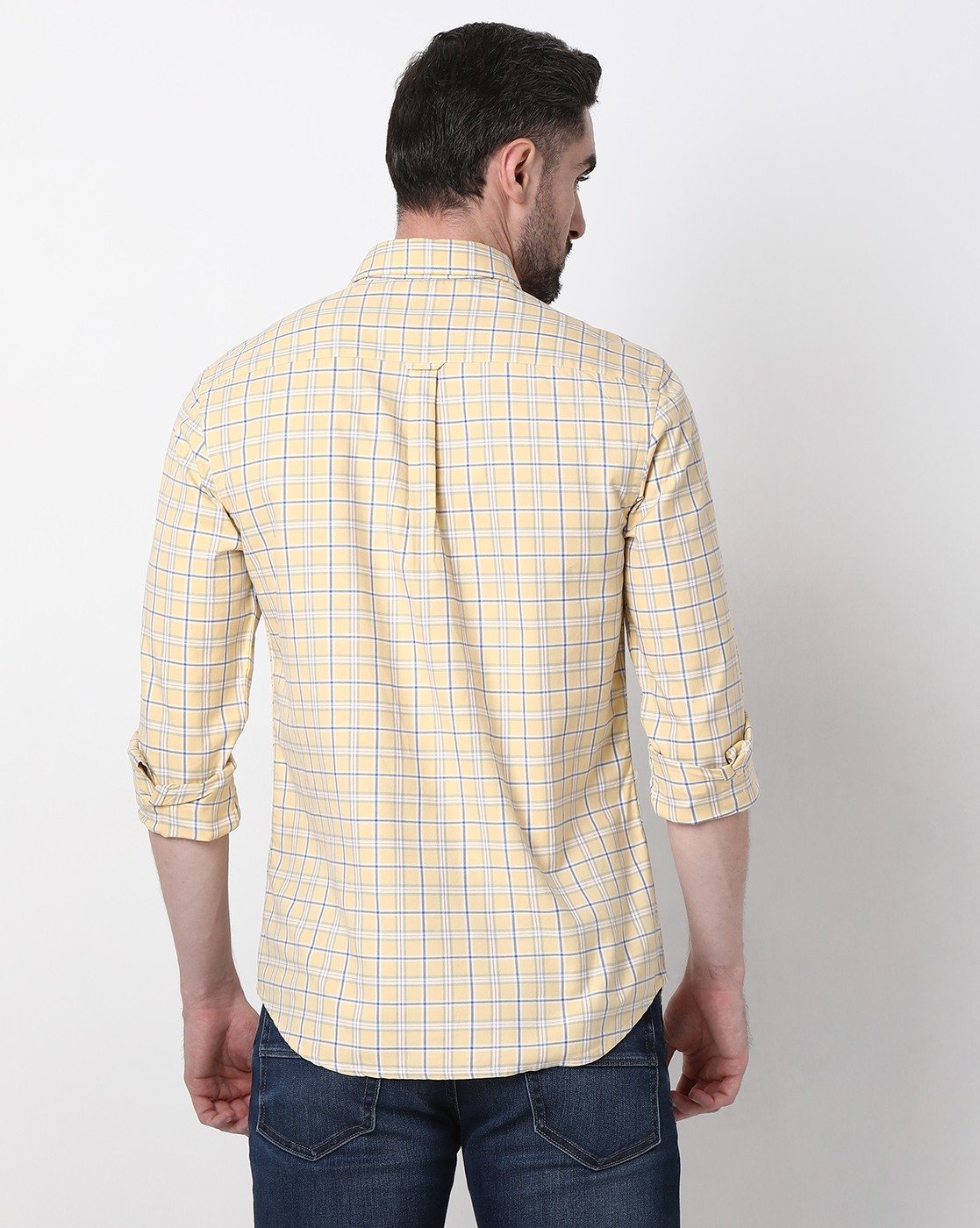 La Martina Men's Cotton Checkered Long Sleeve Shirt