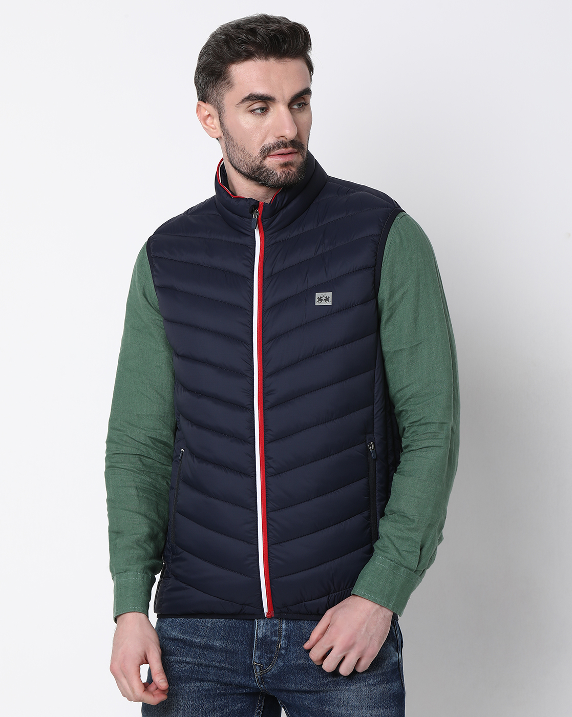 La Martina Men's Packable Gilet Jacket