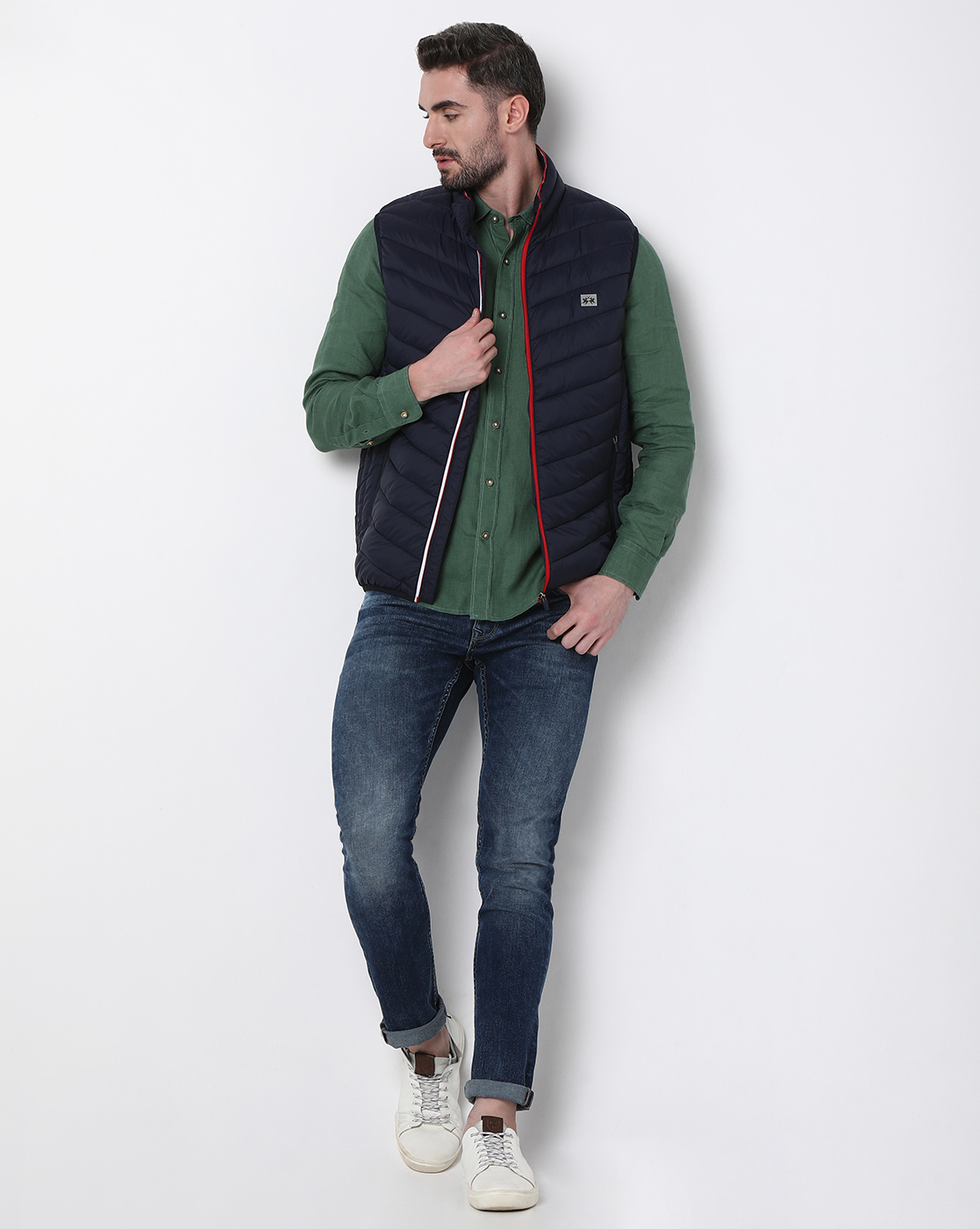 La Martina Men's Packable Gilet Jacket
