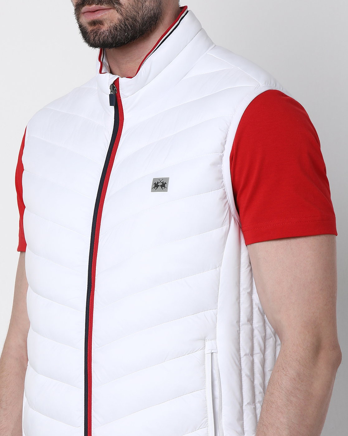 La Martina Men's Packable Gilet Jacket