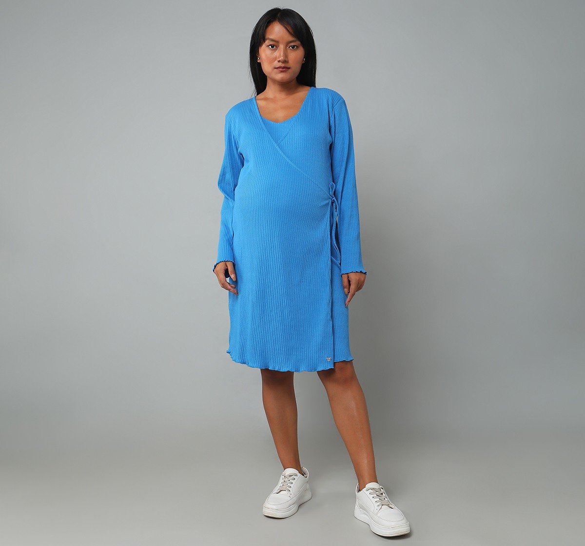 Wrap Around Dress With Tieup