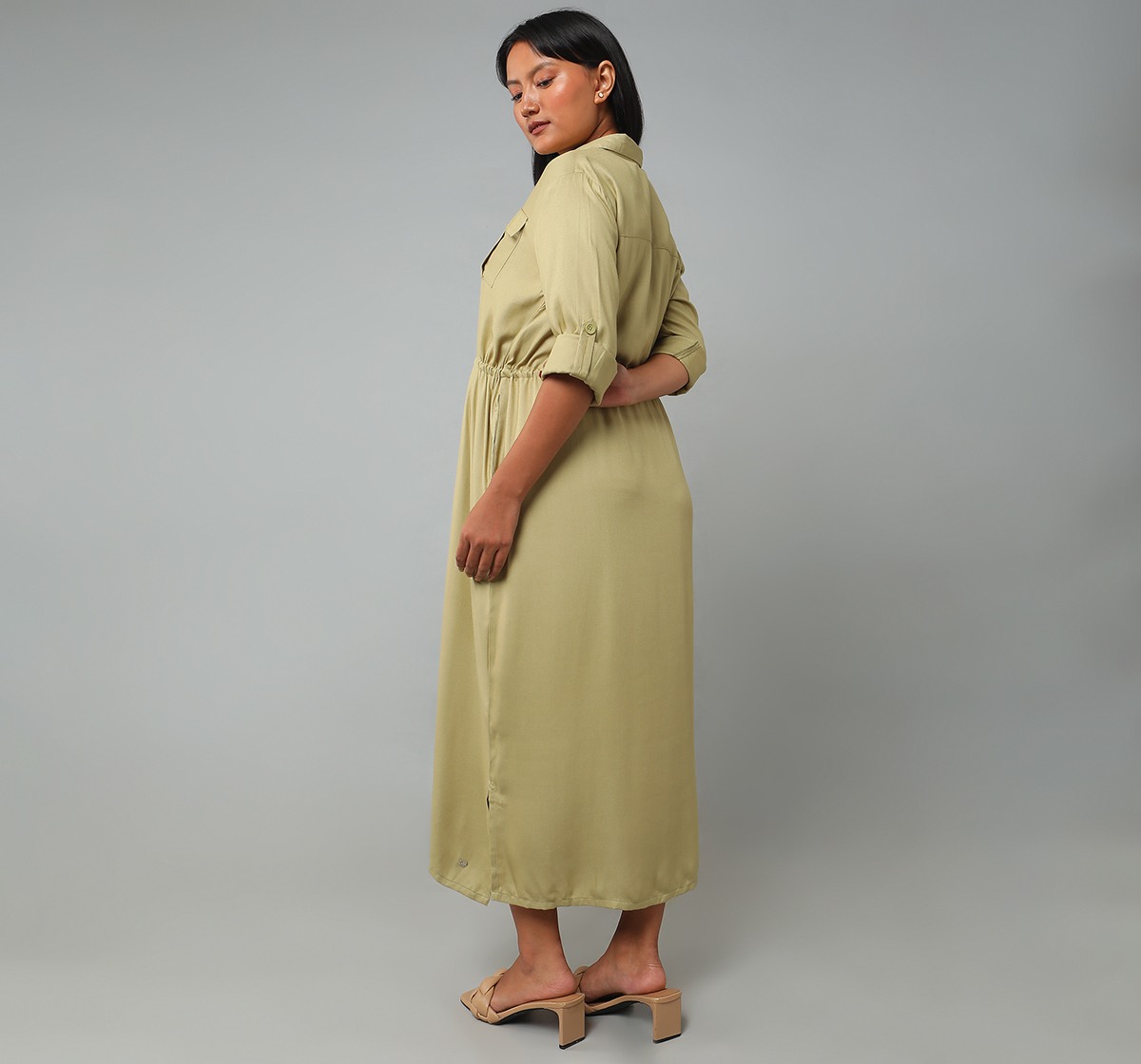 Maternity Full Length With Side Slit