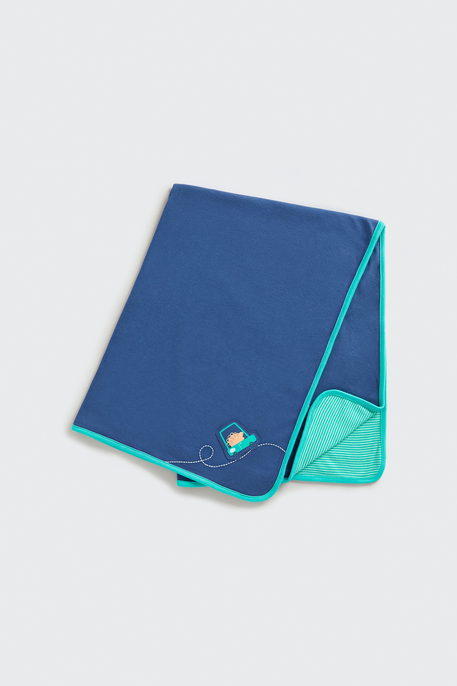Mothercare Boys Shawl Dino Fun-Blue