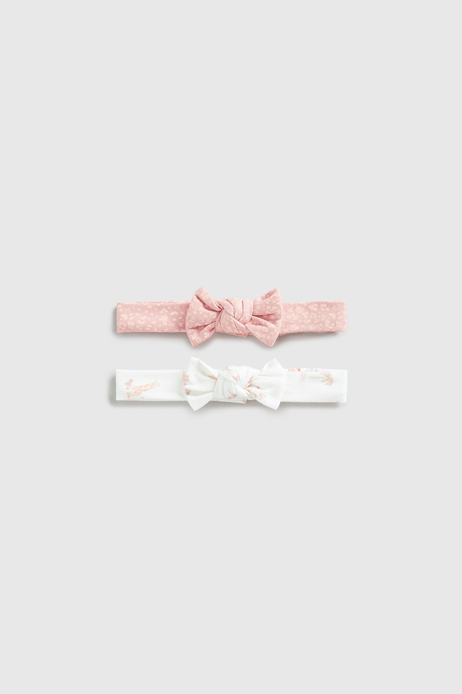 Mothercare Girls Hairband -Pack of 2-Pink