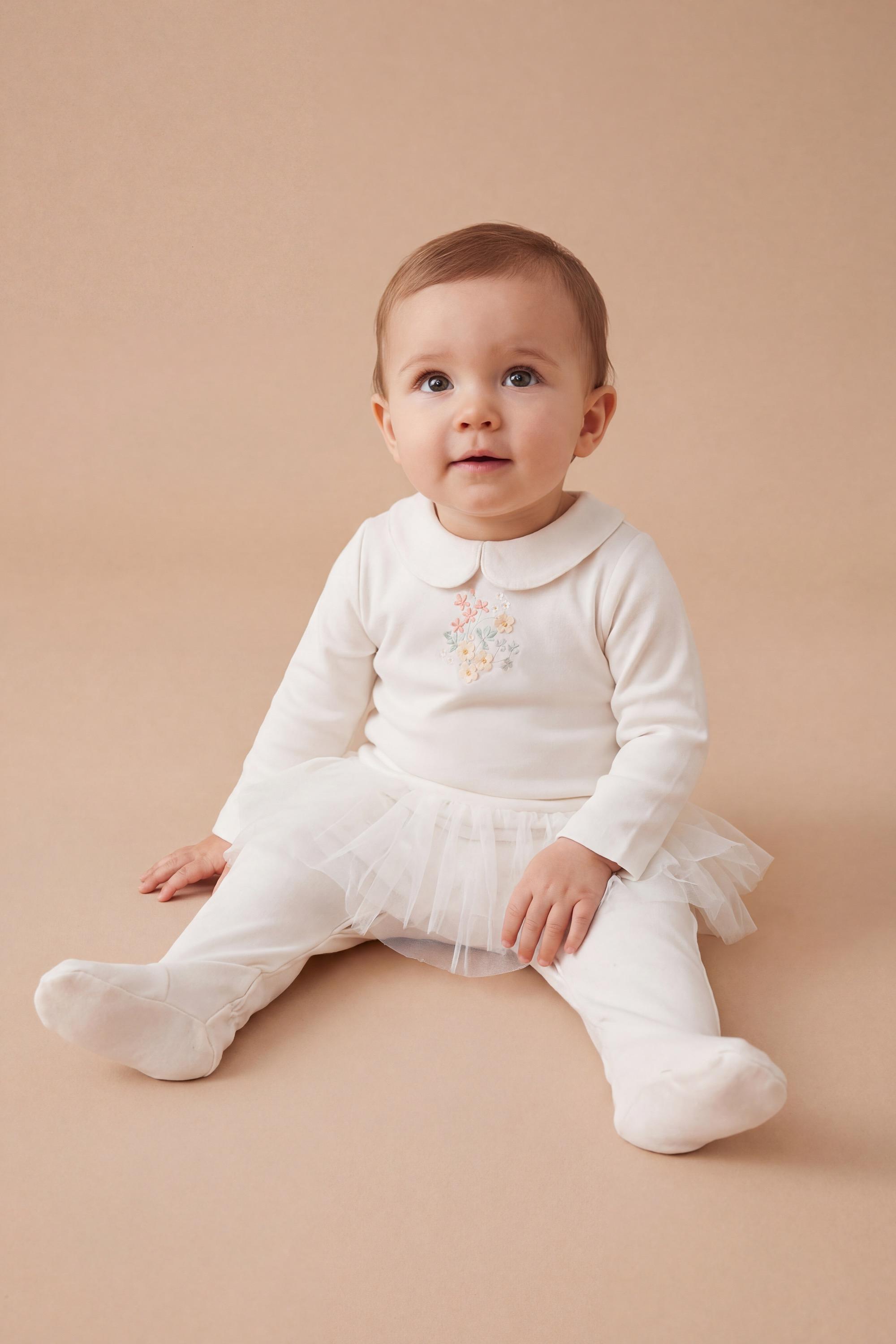 Mothercare Newborn Girls Floral Dawn Printed Full Sleeves Sleepsuit - Pink