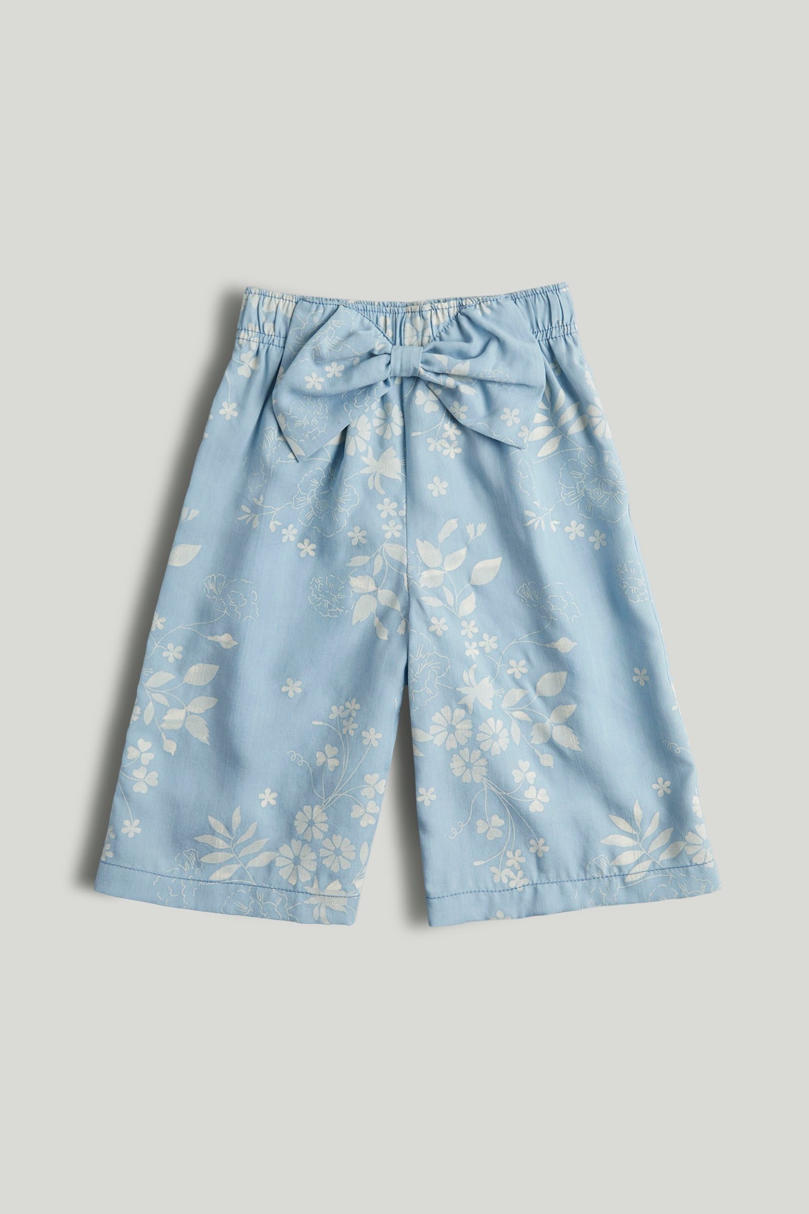 Mothercare Girls Garden Mural Printed Trousers - Blue