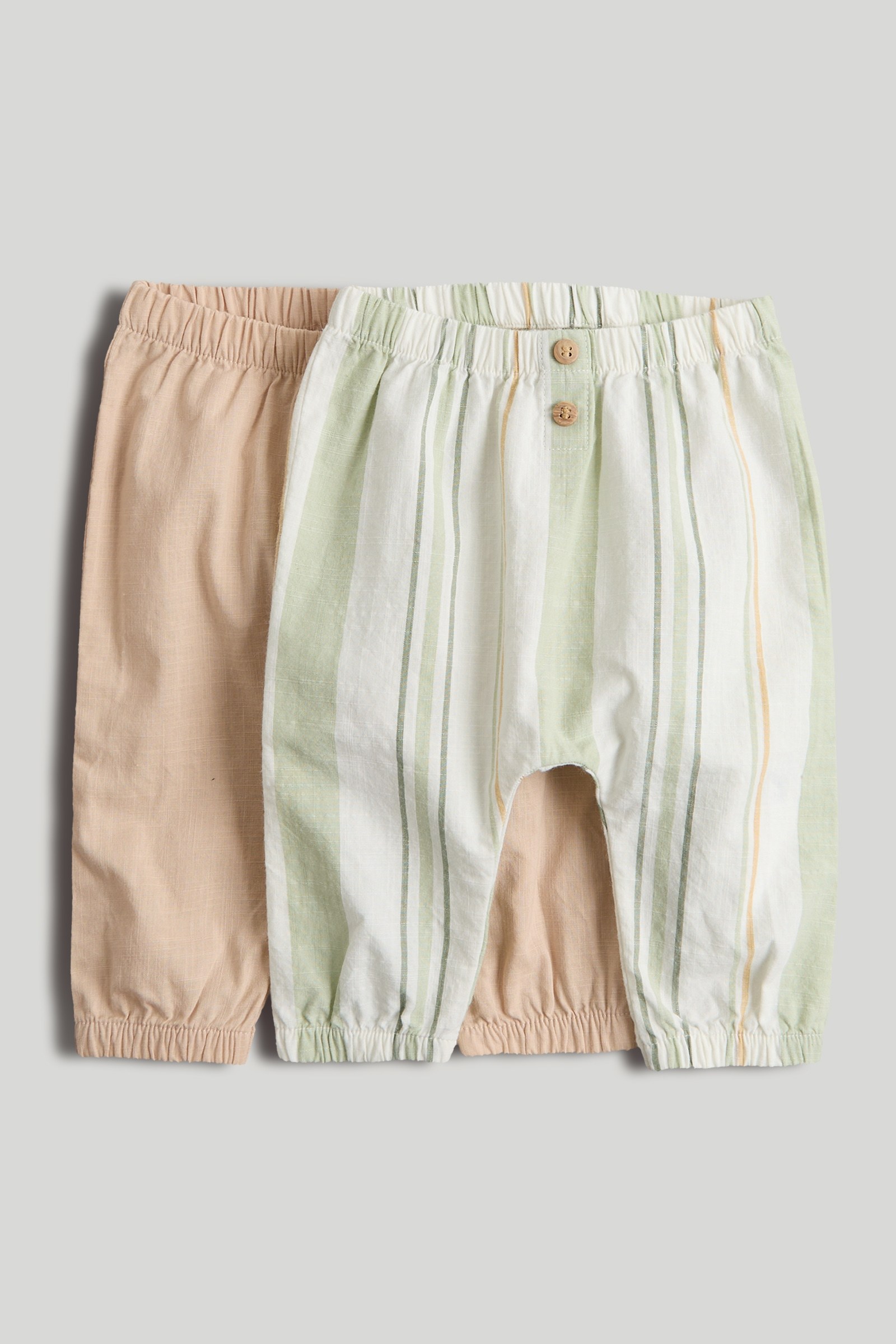 Mothercare Boys Classic Jurassic Jungle Trousers - Pack of 2 - Multi