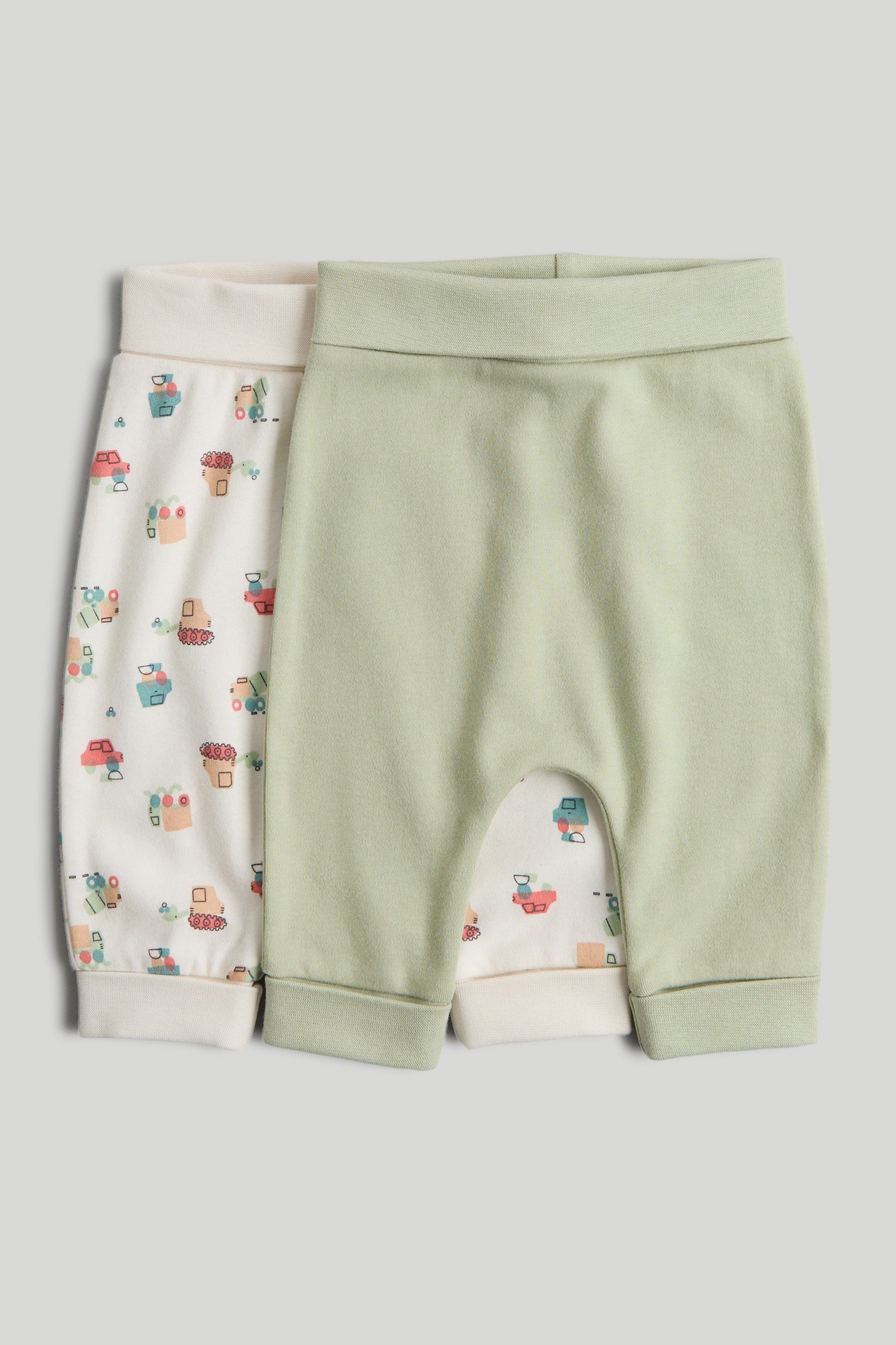 Mothercare Essentials Joggers - Pack of 2 - Multi