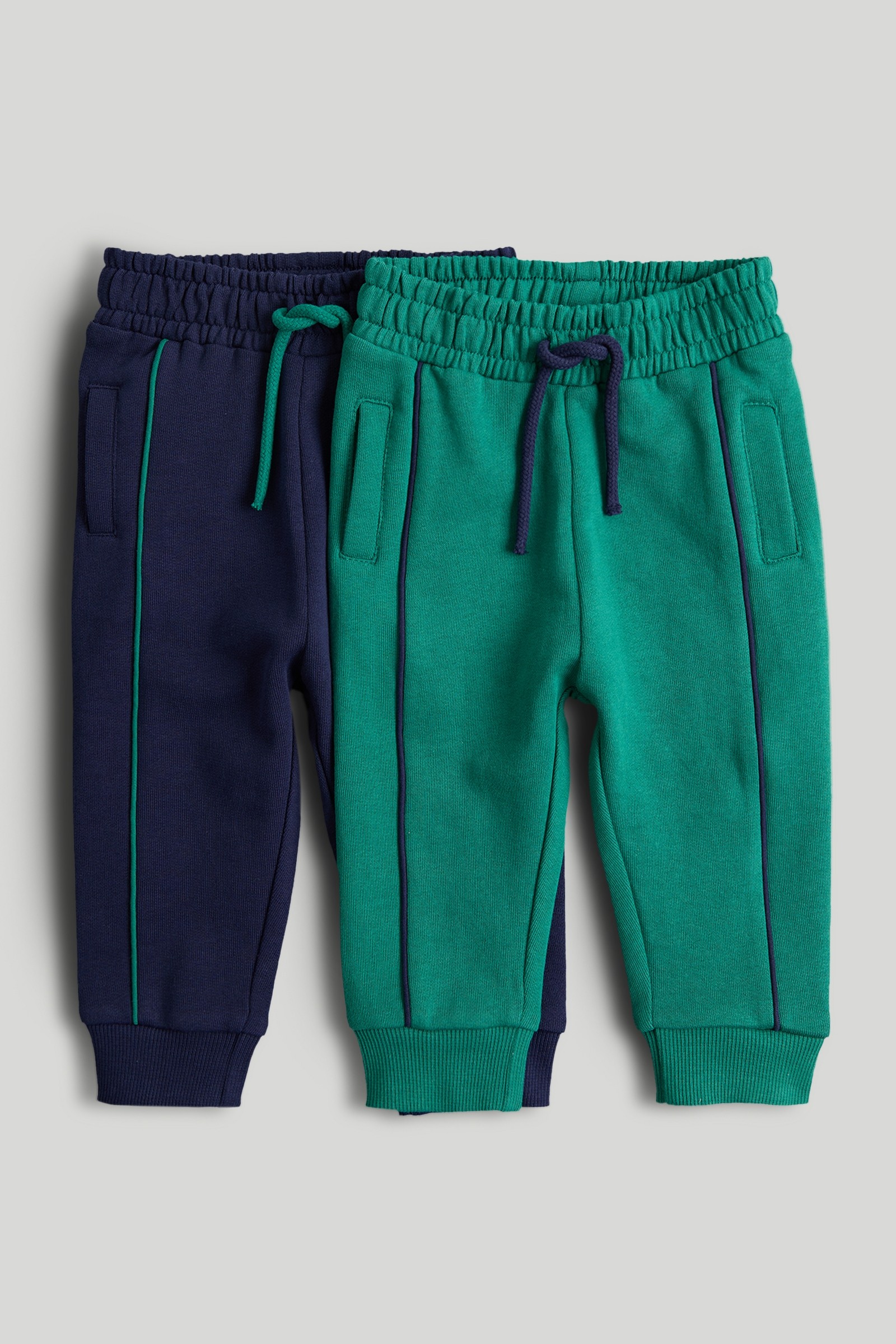 Mothercare Boys Collegiate Joggers - Pack of 2 - Multi