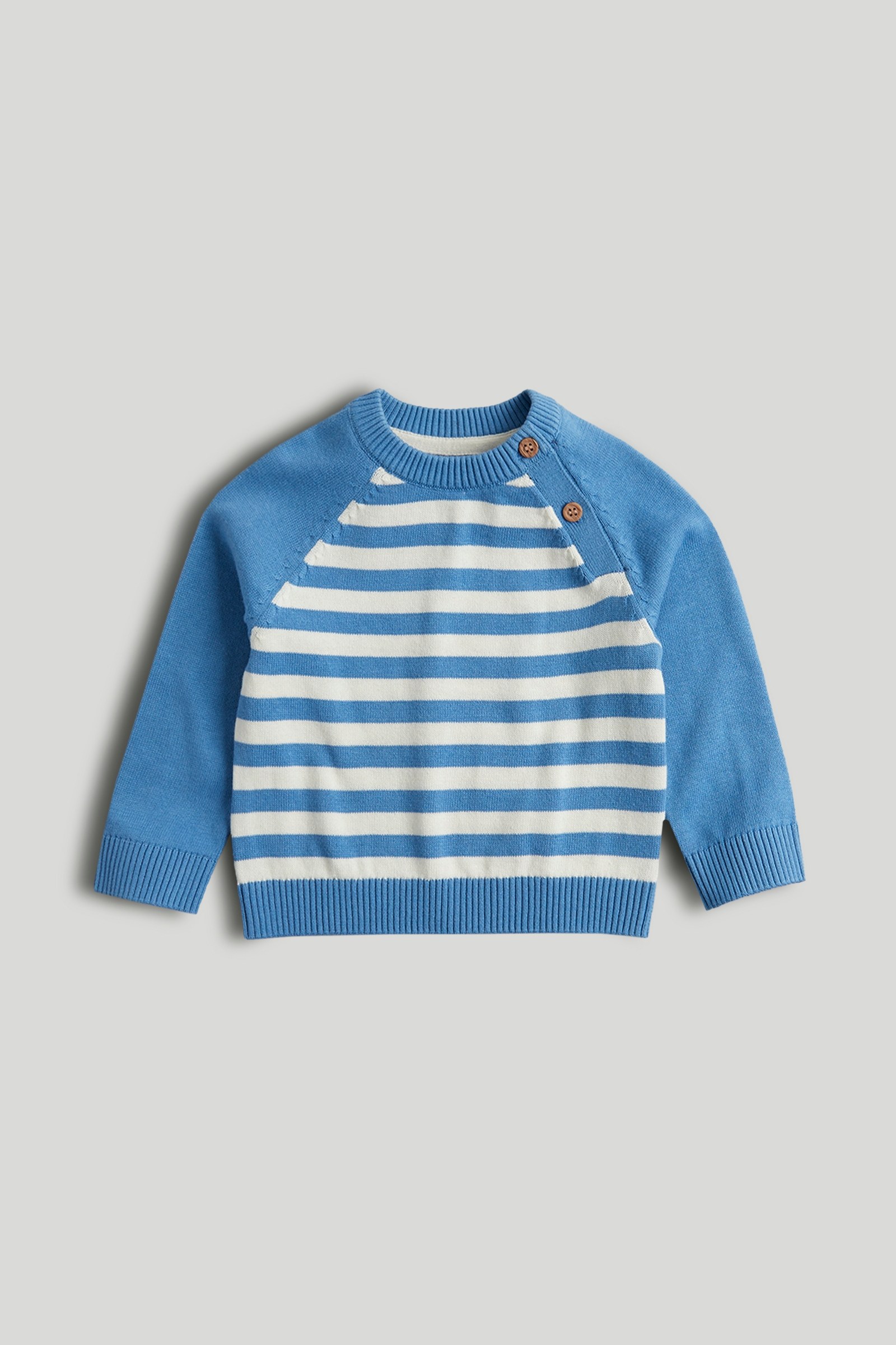 Mothercare Boys Collegiate Full Sleeve Jumper - Blue