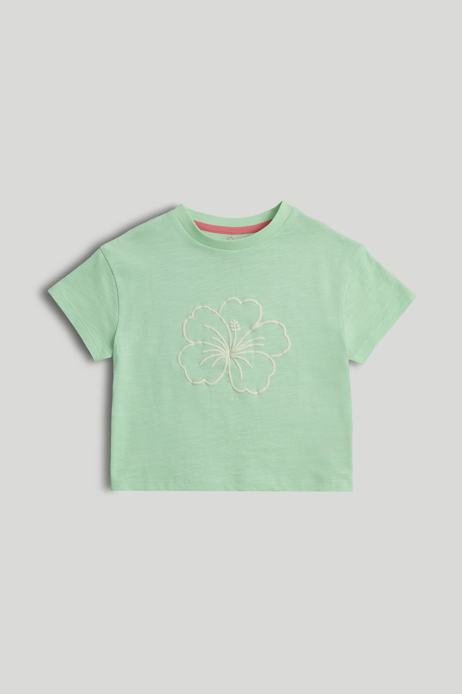 Mothercare Mini Girls Island Charm Short Sleeve T-shirt - Green