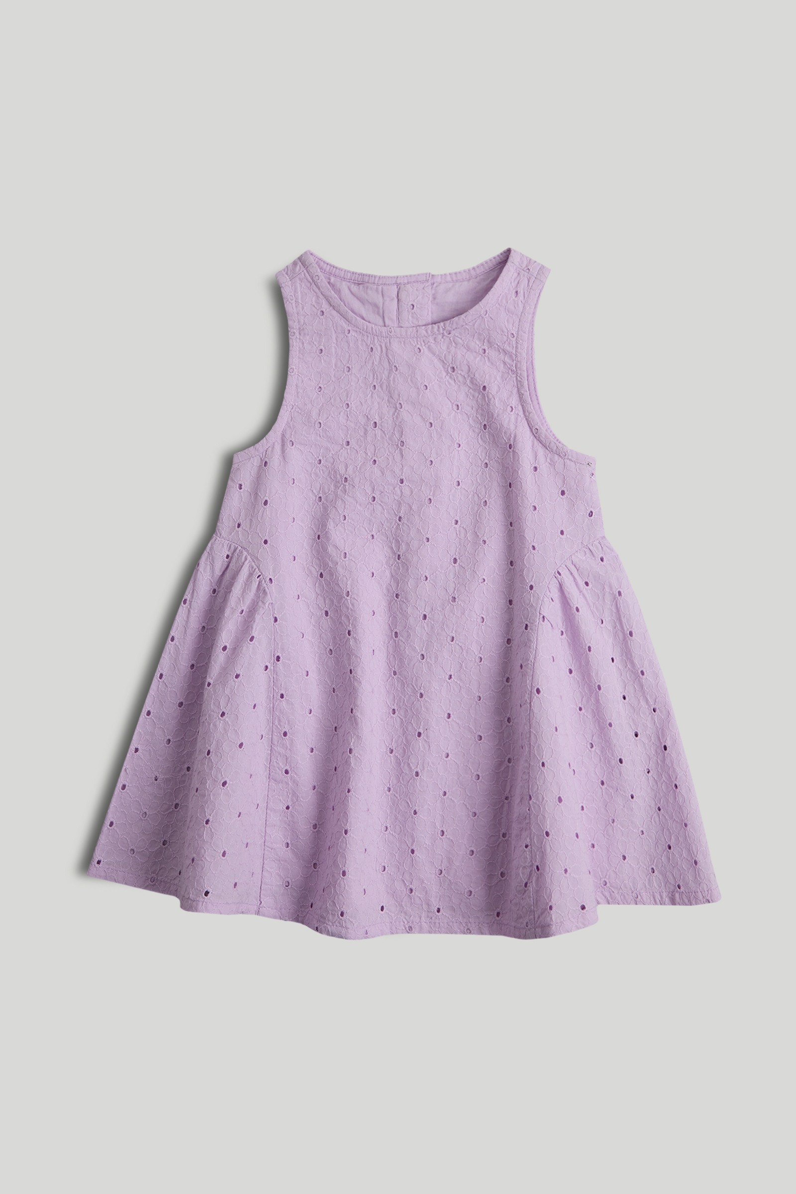 Mothercare Mini Girls Fly Away Sleeveless Dress - Lavendar