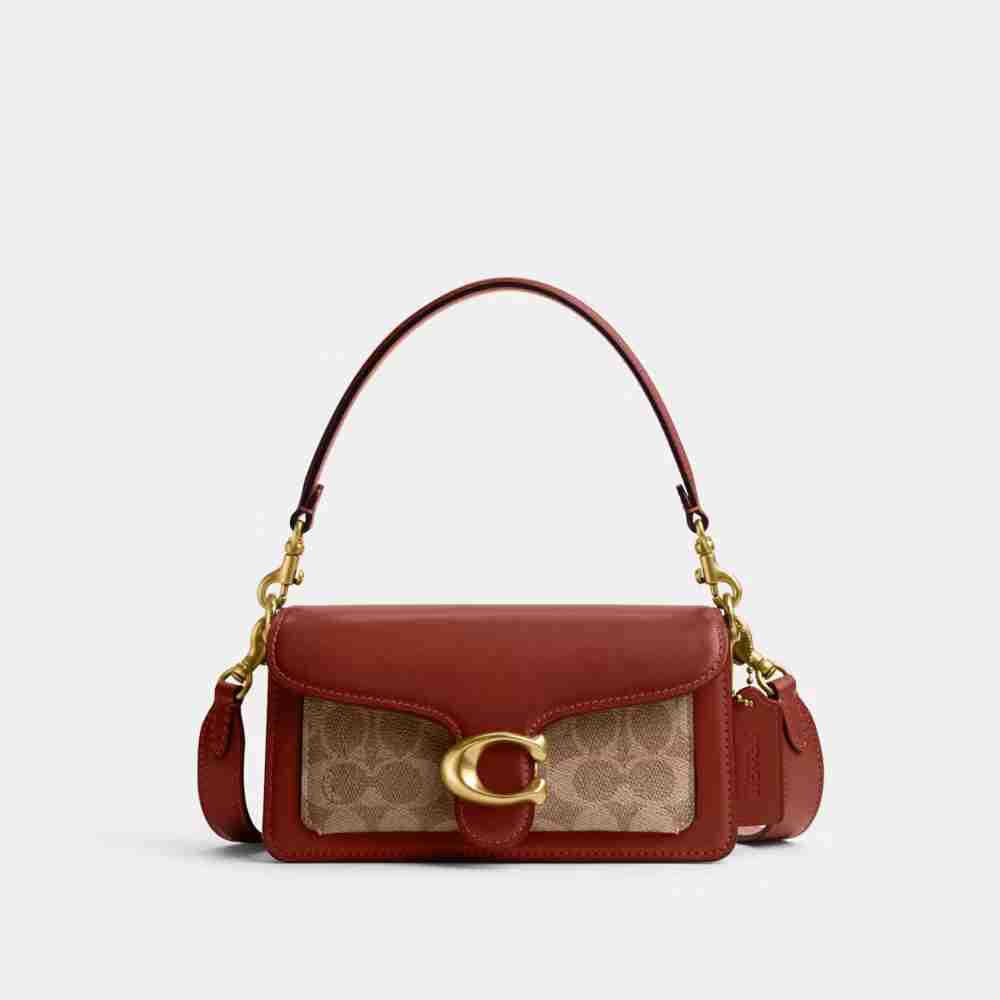 Tabby Shoulder Bag 20 In Signature Canvas