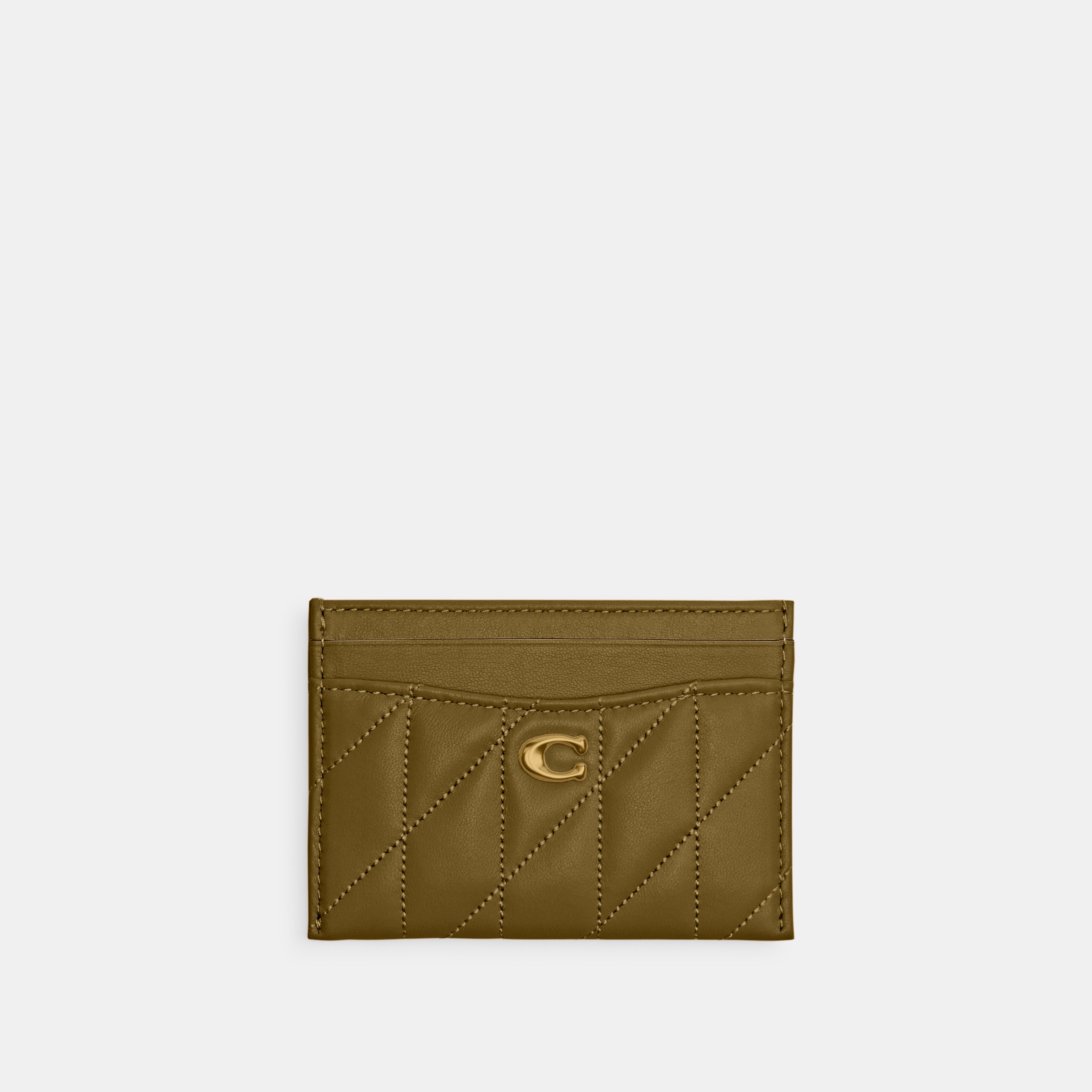 Essential Card Case With Pillow Quilting