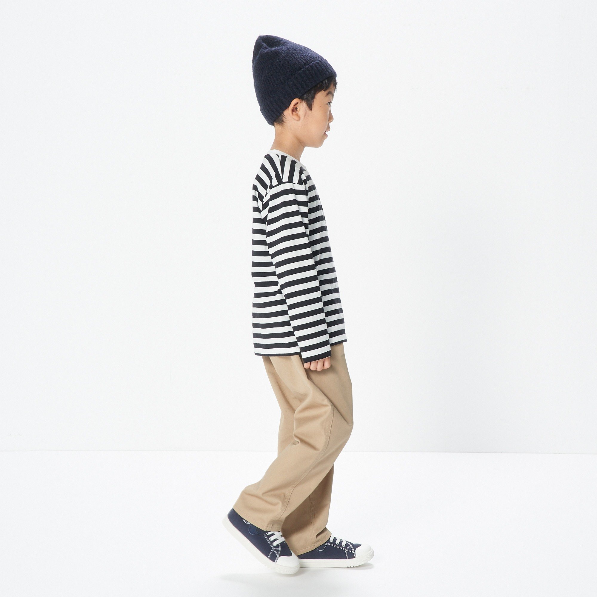 Crew neck Long Sleeve T-shirt (Kids)
