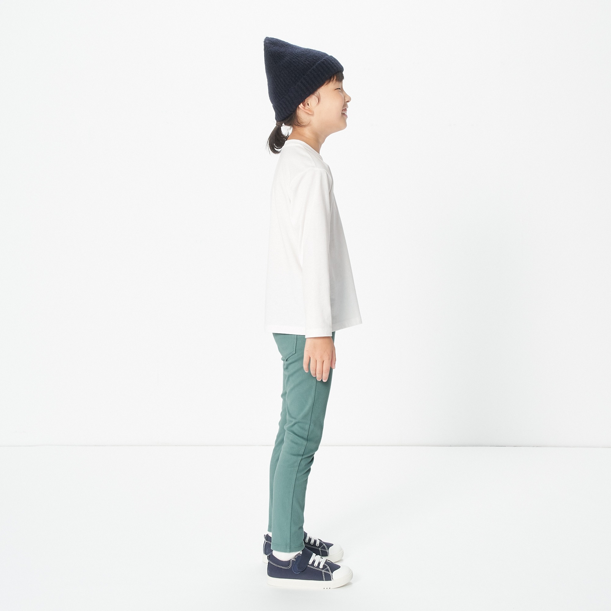 Crew neck Long Sleeve T-shirt (Kids)
