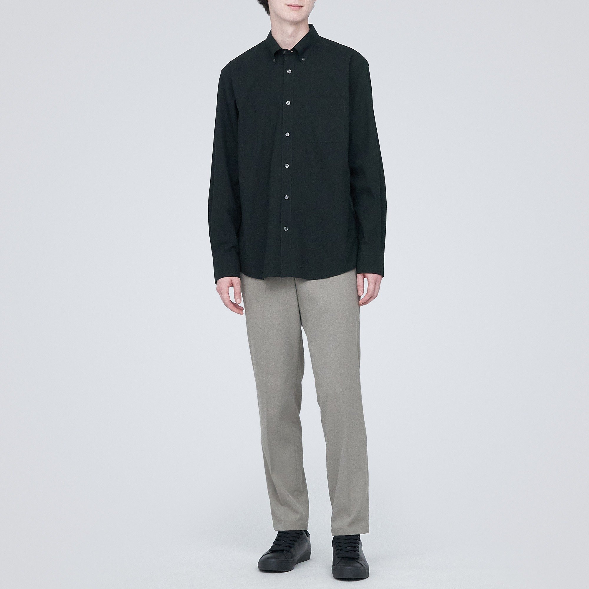 Less Wrinkle button down shirt