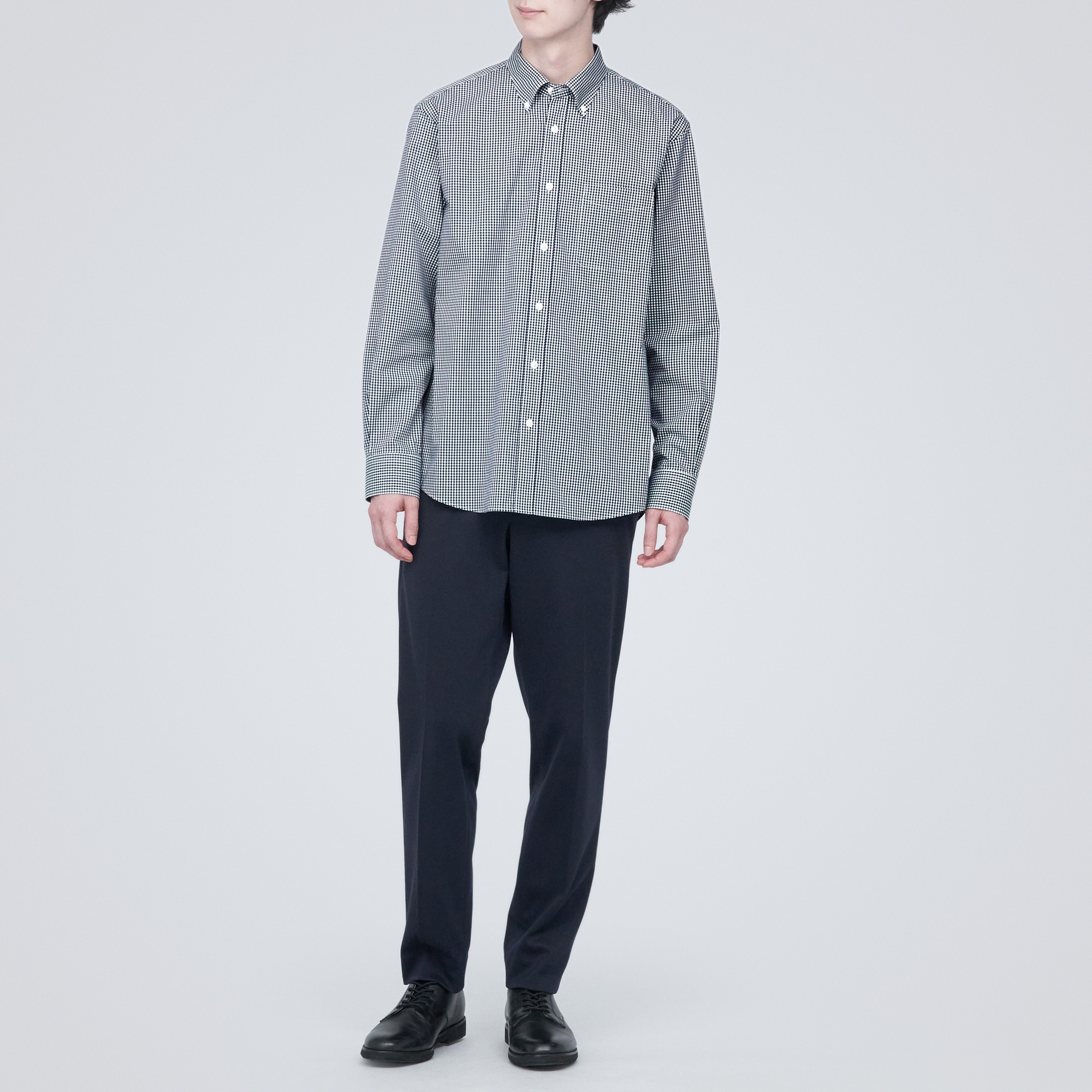 Less Wrinkle button down shirt
