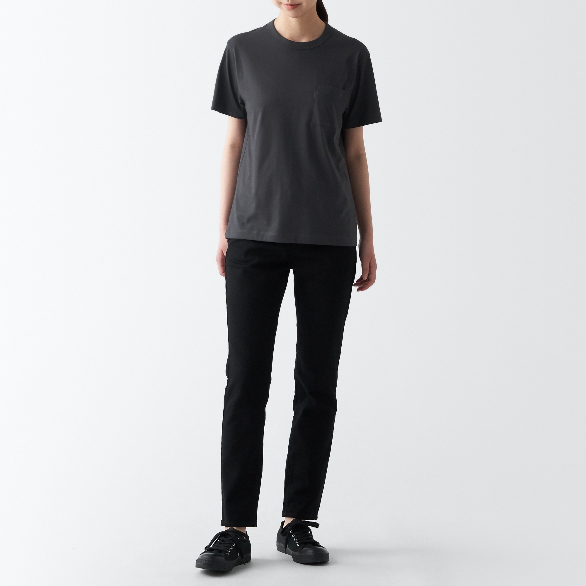 Jersey Crew neck Short Sleeve T-shirt
