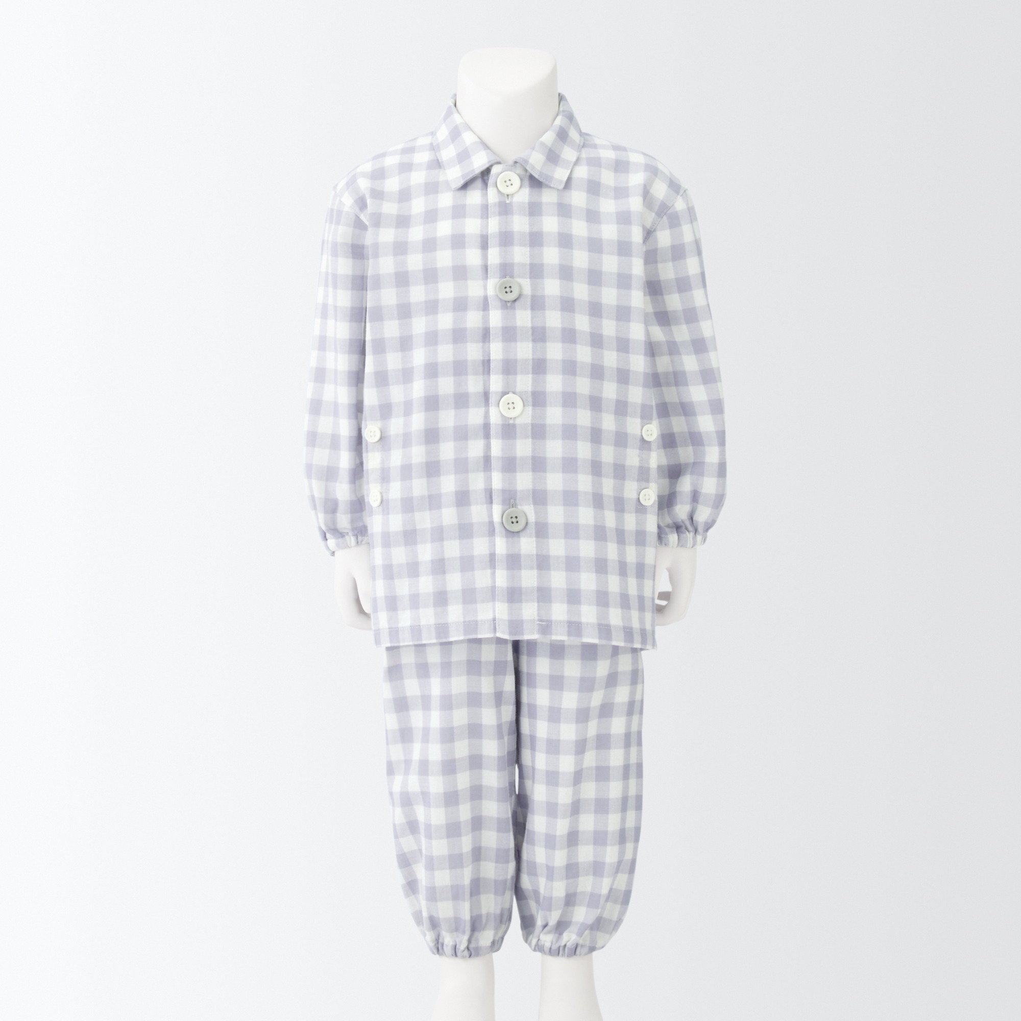 B's Side seamless Double gauze training pajamas