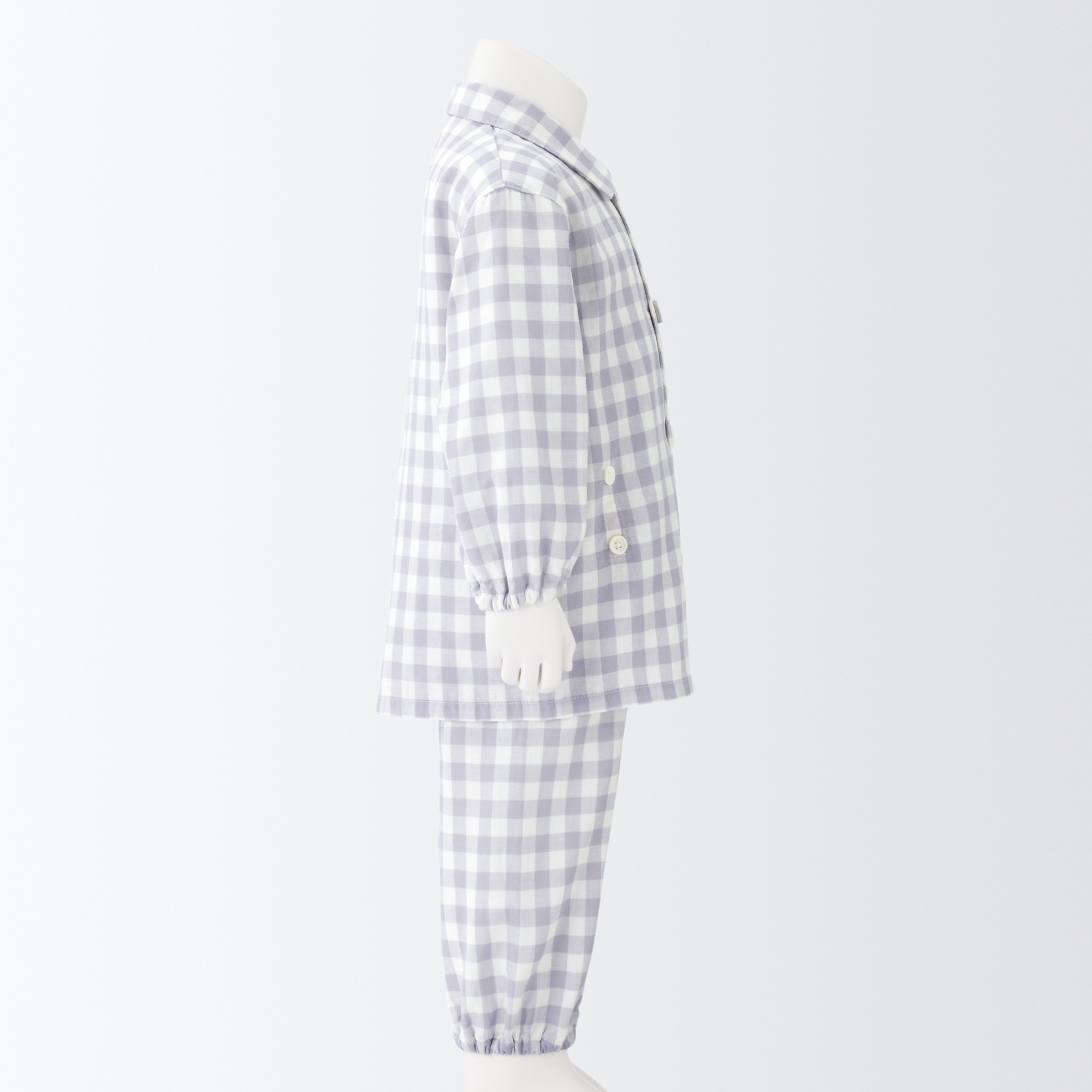 B's Side seamless Double gauze training pajamas
