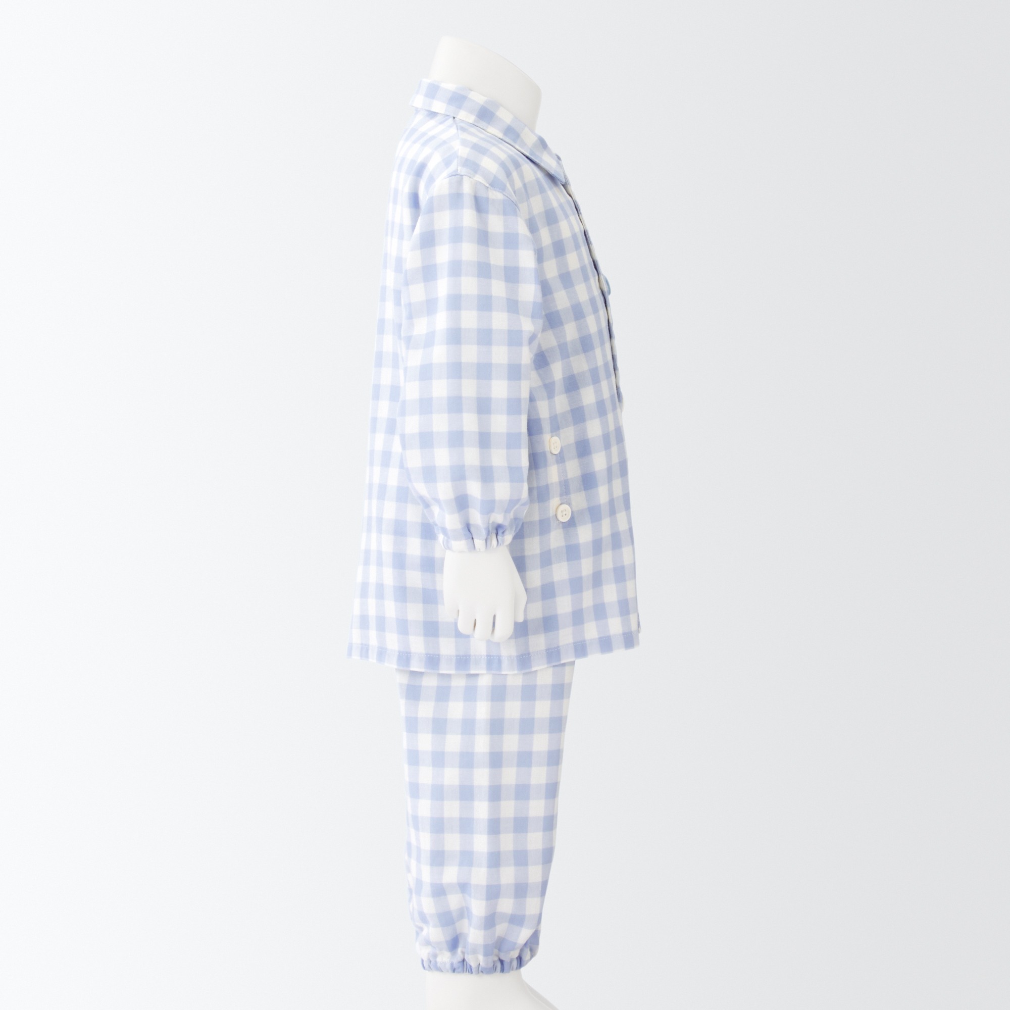 B's Side seamless Double gauze training pajamas