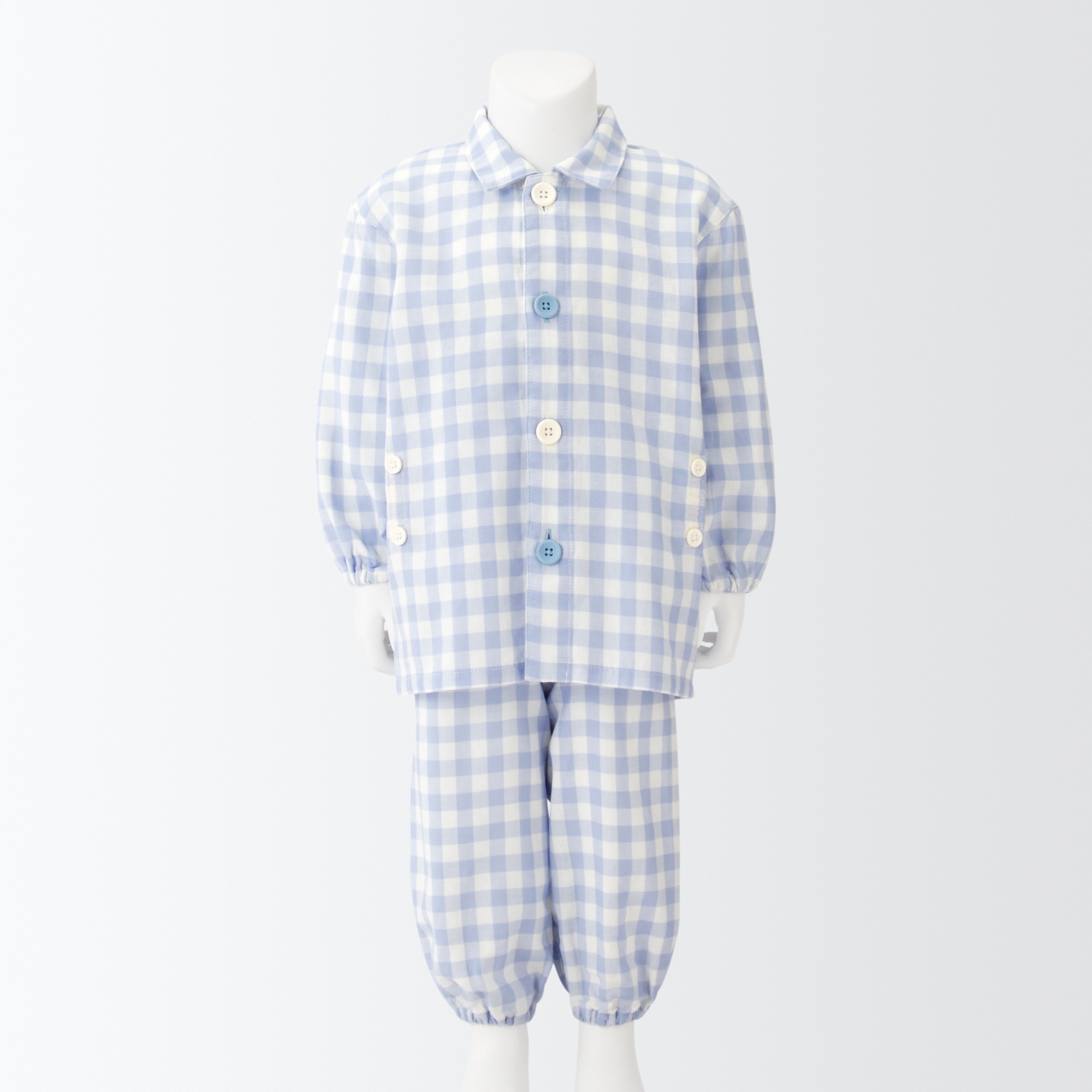 B's Side seamless Double gauze training pajamas