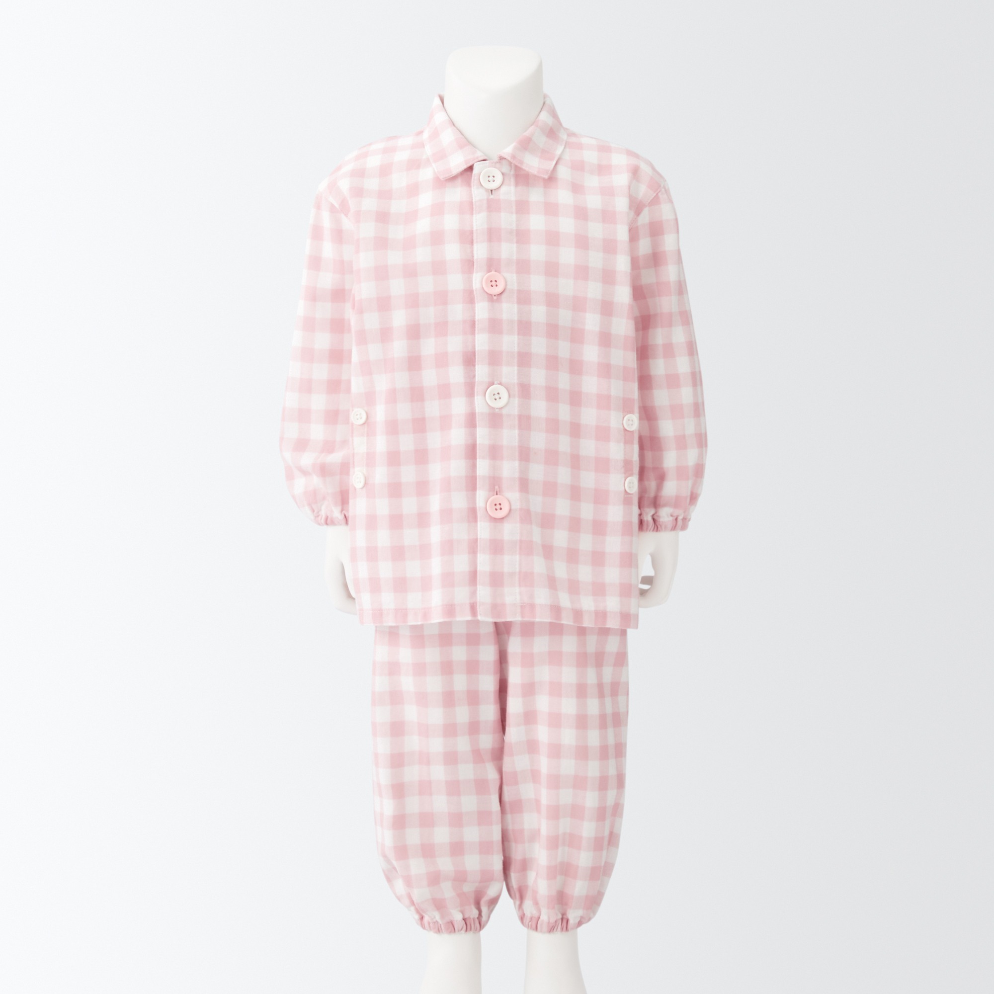 B's Side seamless Double gauze training pajamas