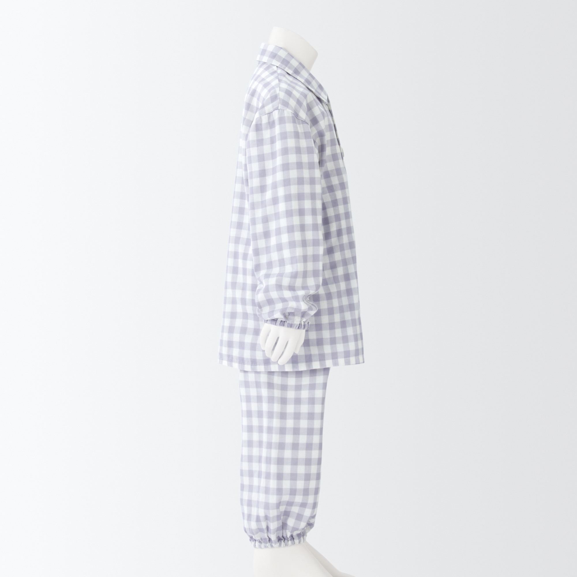 MUJI | SIDE SEAMLESS DOUBLE GAUZE PAJAMAS (KIDS)