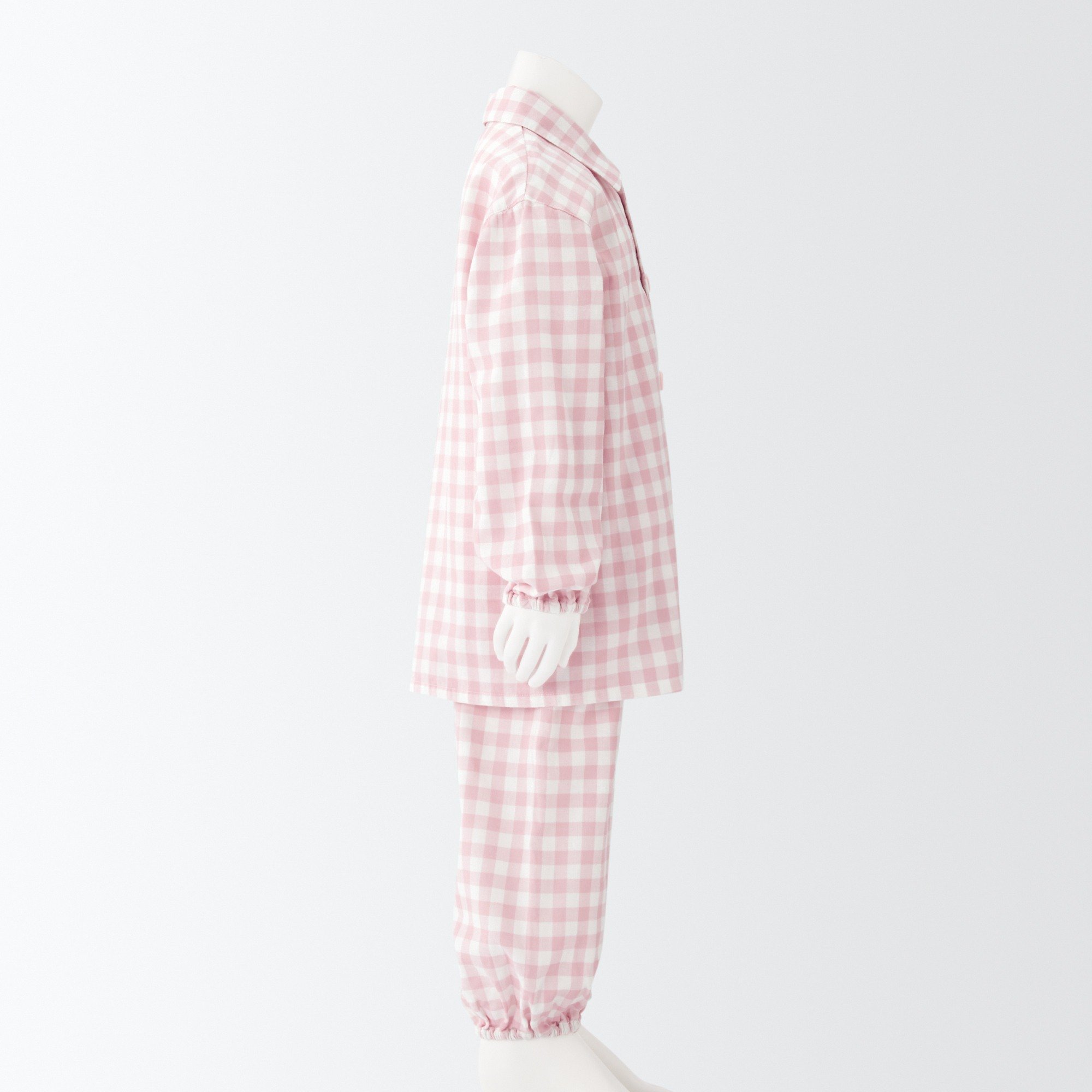 MUJI | SIDE SEAMLESS DOUBLE GAUZE PAJAMAS (KIDS)