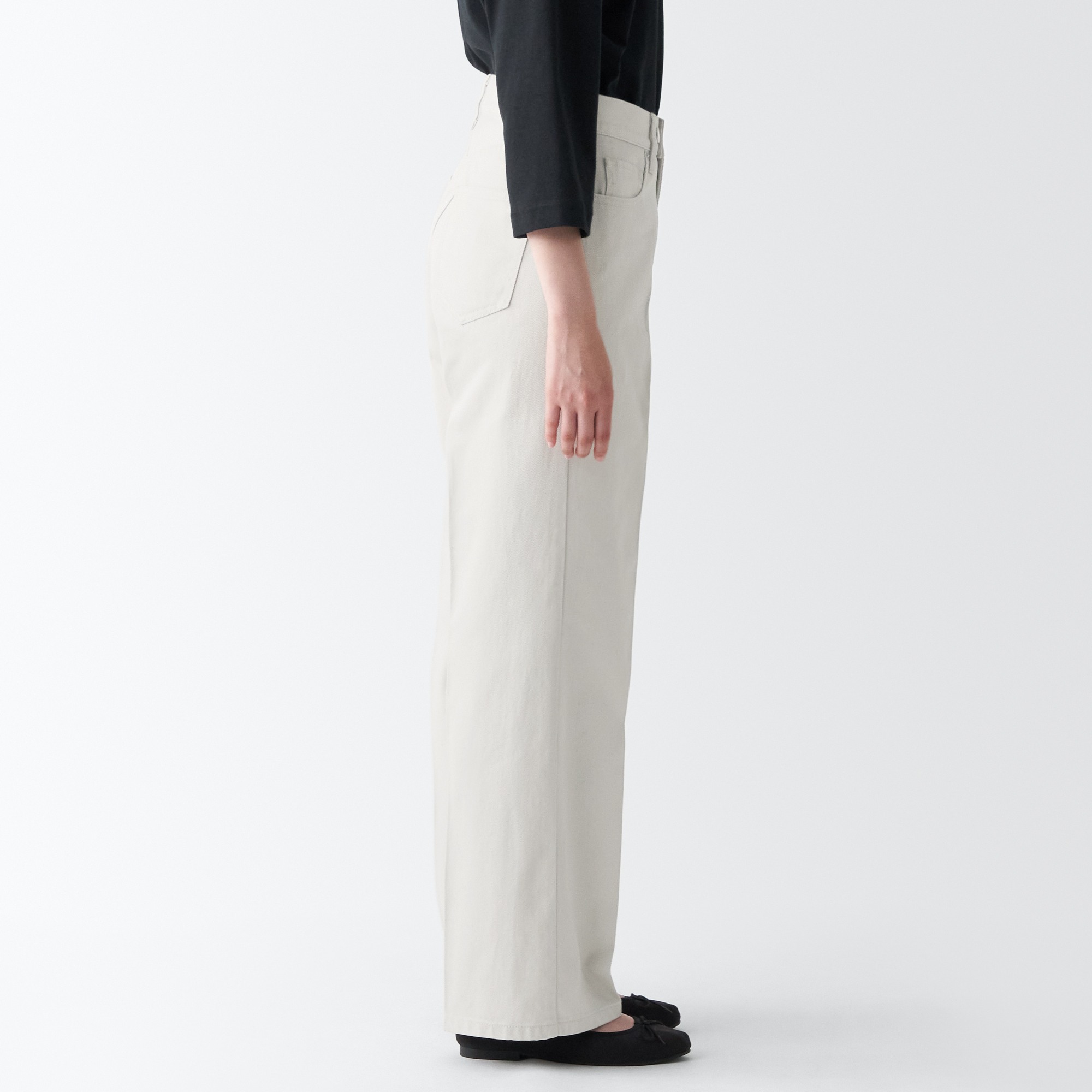 MUJI | Baggy pants beige
