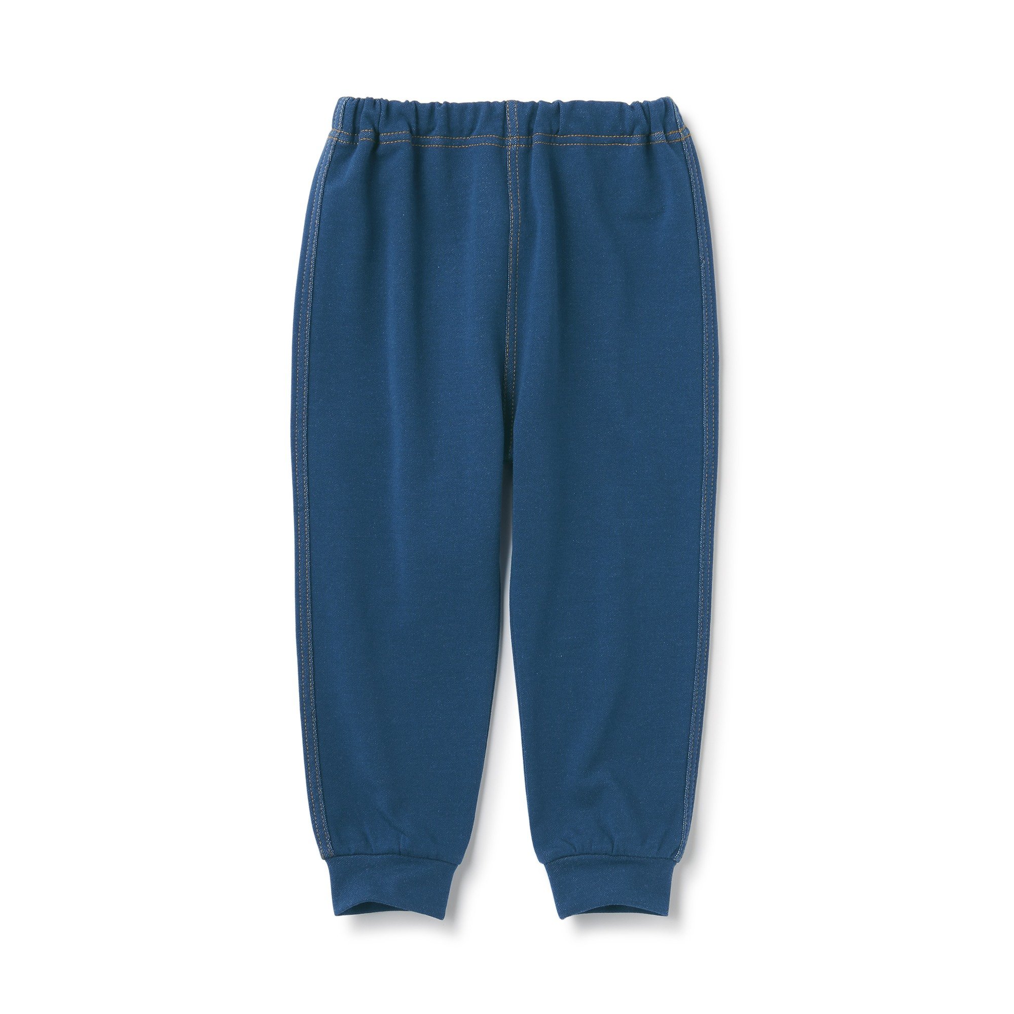 MUJI | High waisted denim like jogger pants(Baby)