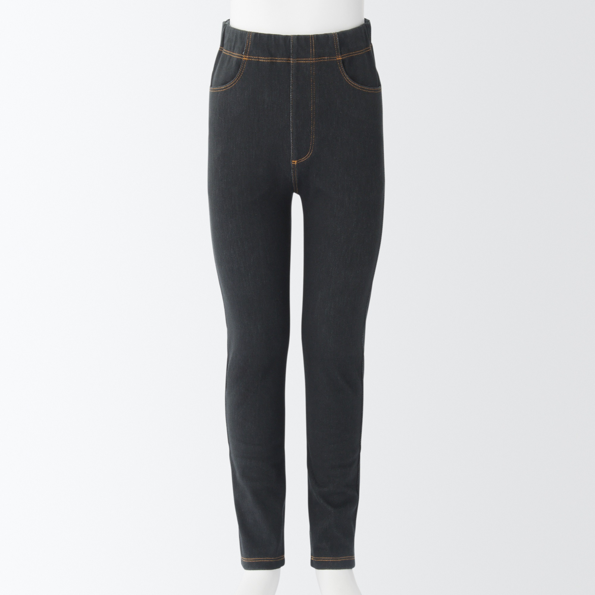 Denim like leggings top