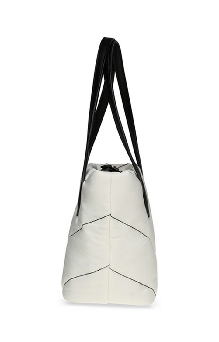 Bwork-N White Handbags