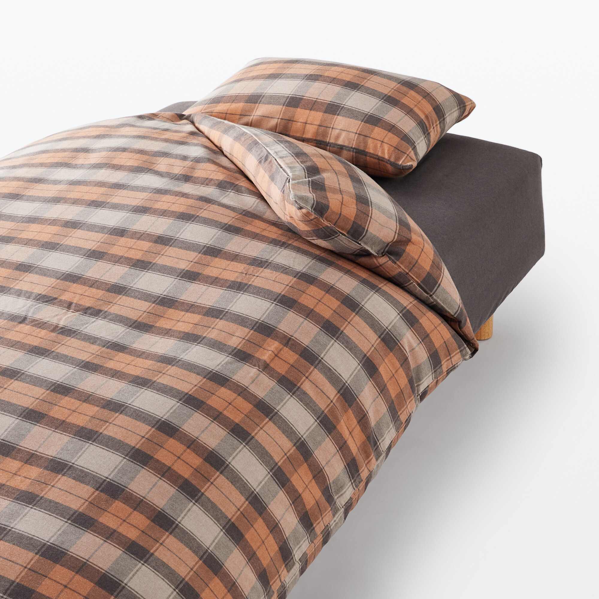 MUJI | COTTON FLANNEL PILLOW CASE