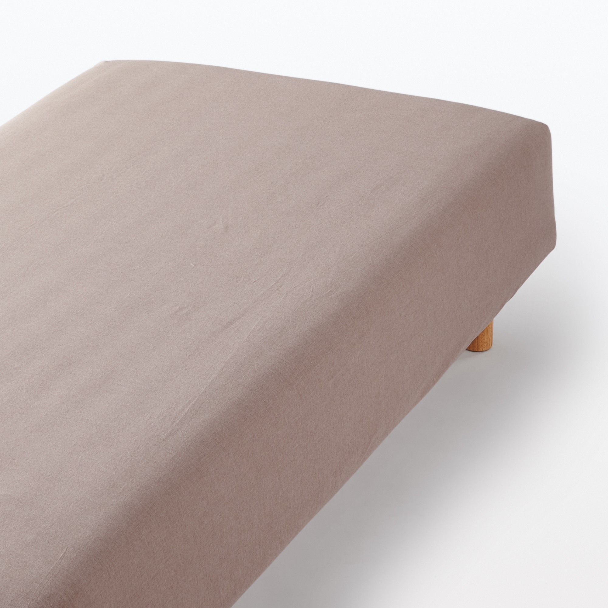 MUJI | COTTON FLANNEL FITTED SHEET S