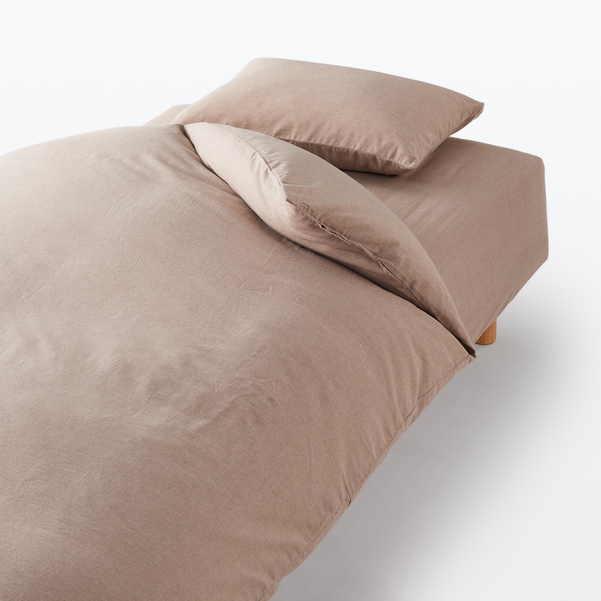 MUJI | COTTON FLANNEL FITTED SHEET S