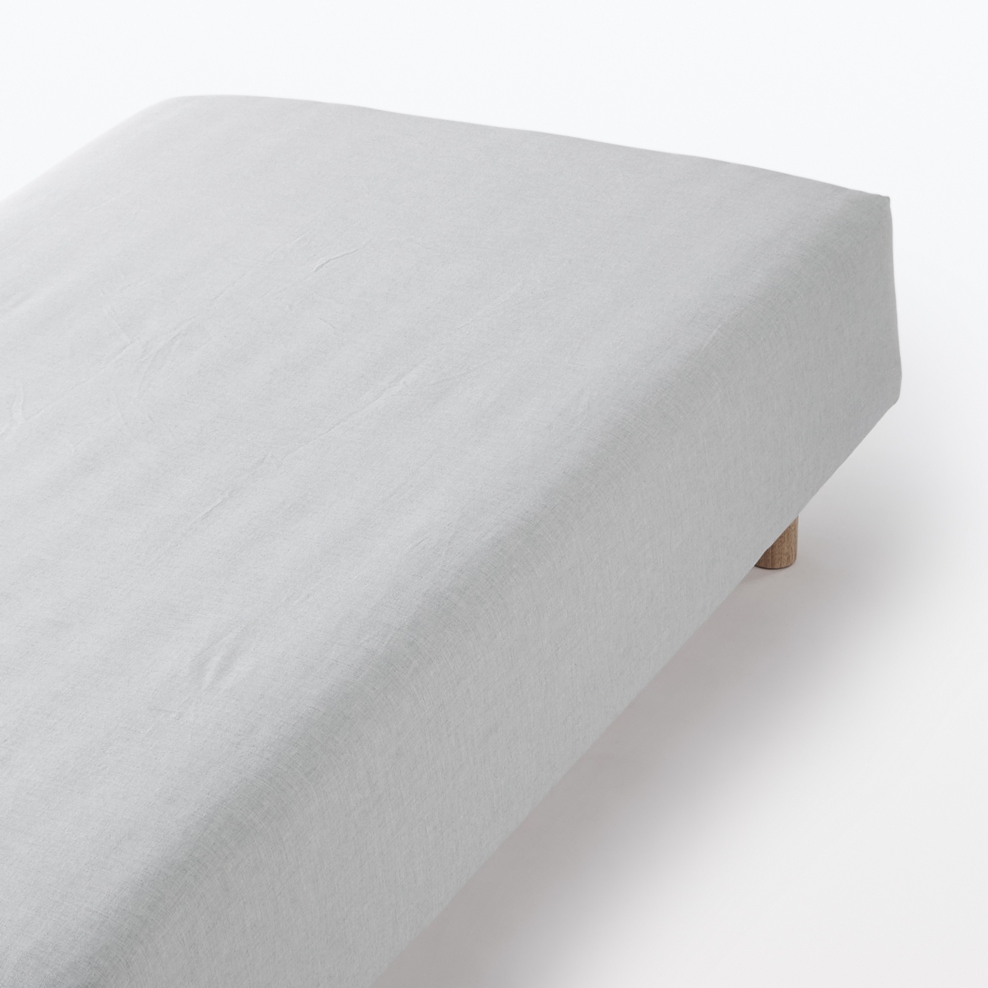 MUJI | COTTON FLANNEL FITTED SHEET S
