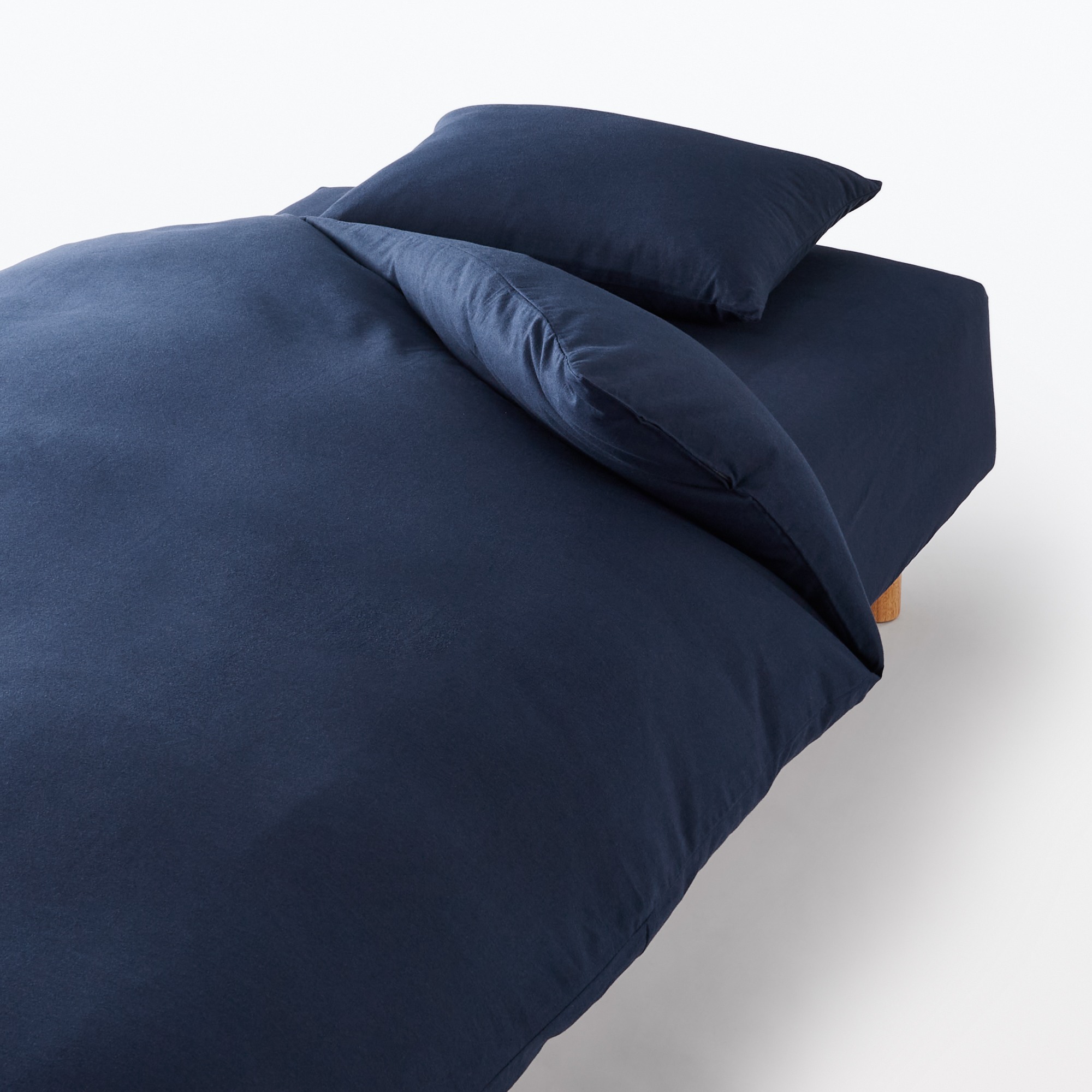 MUJI | COTTON FLANNEL DUVET COVER S