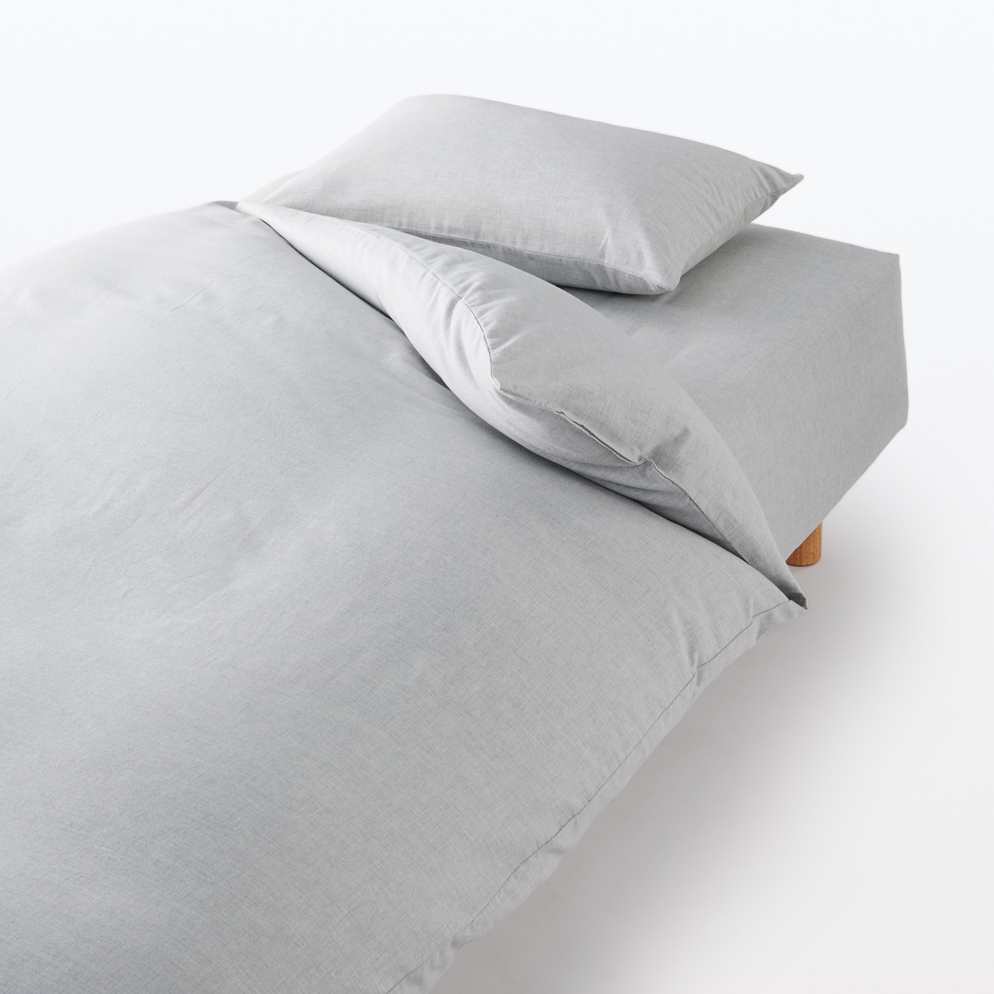 MUJI | COTTON FLANNEL DUVET COVER S