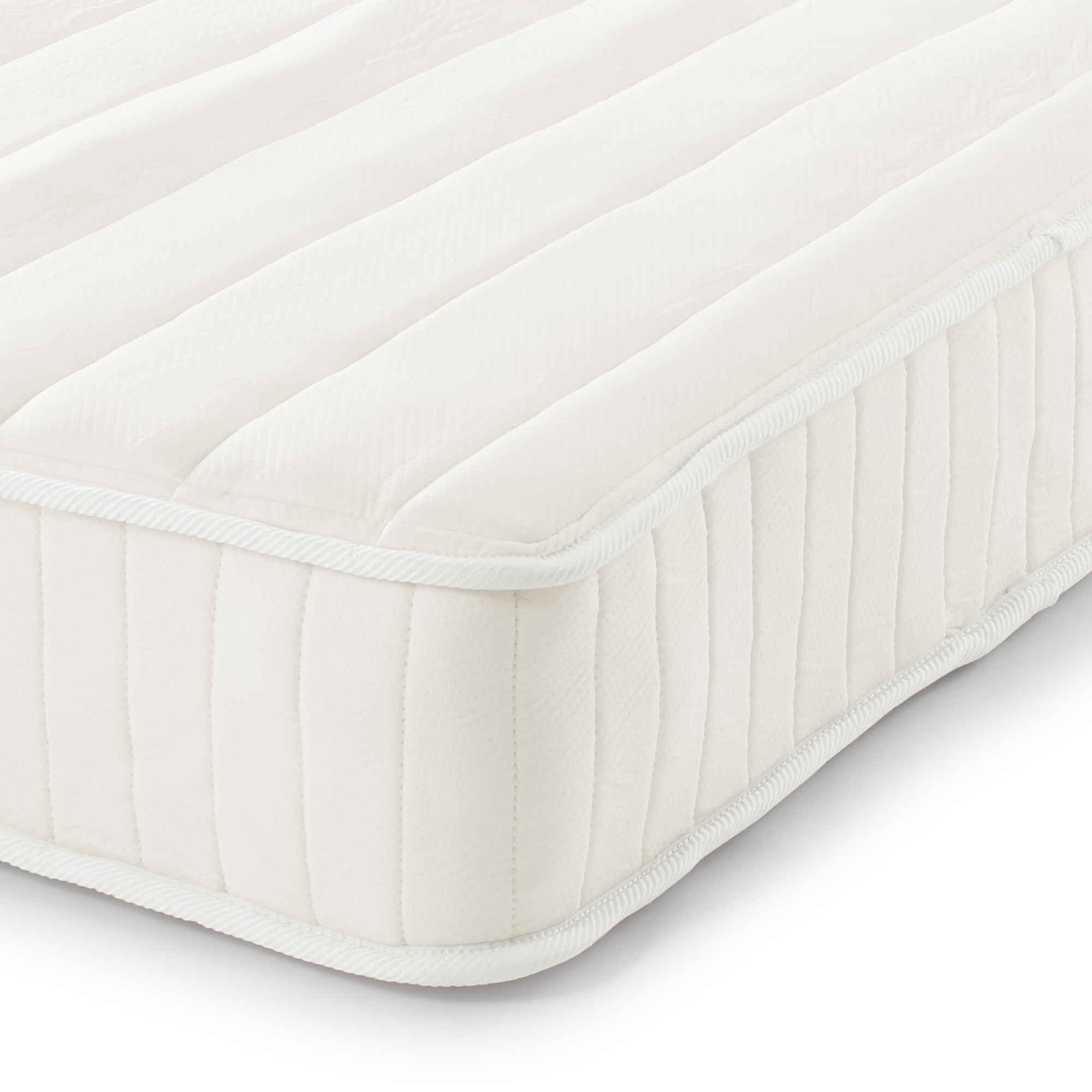 Compressed pocket coil mattress