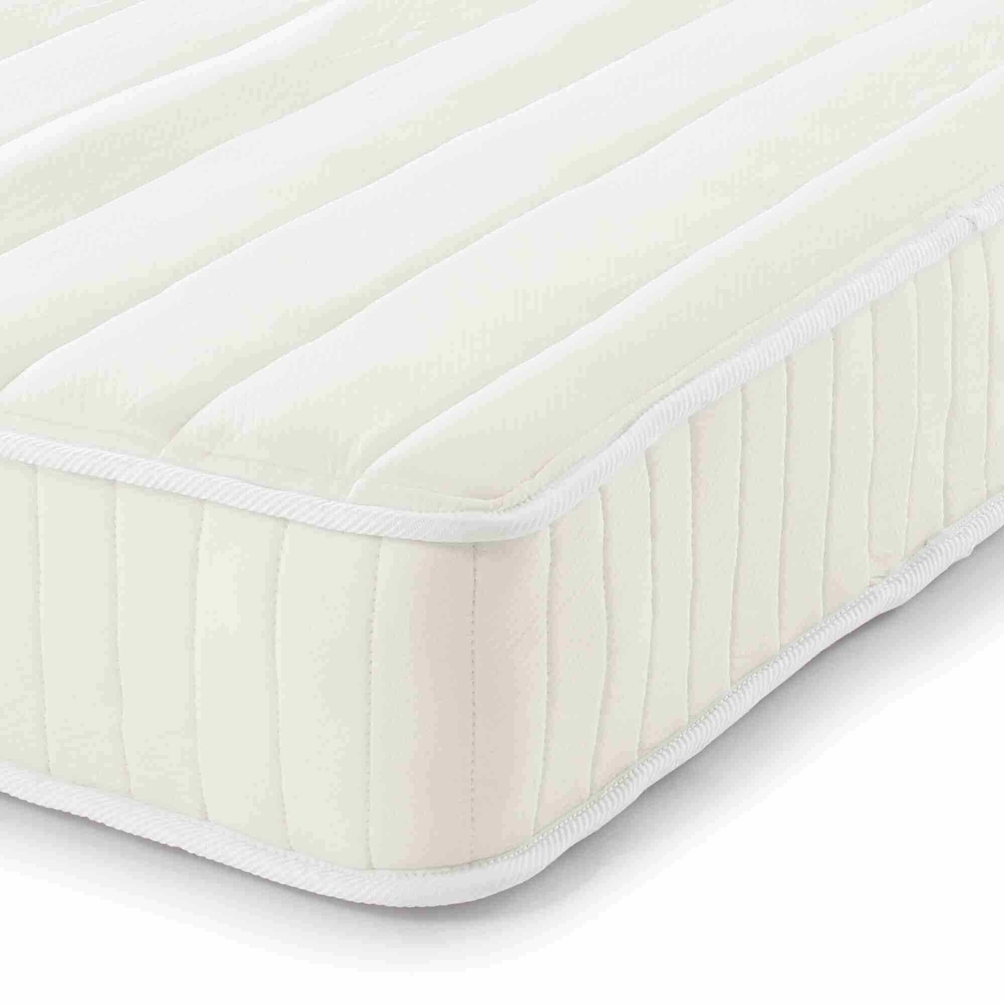 Compressed pocket coil mattress