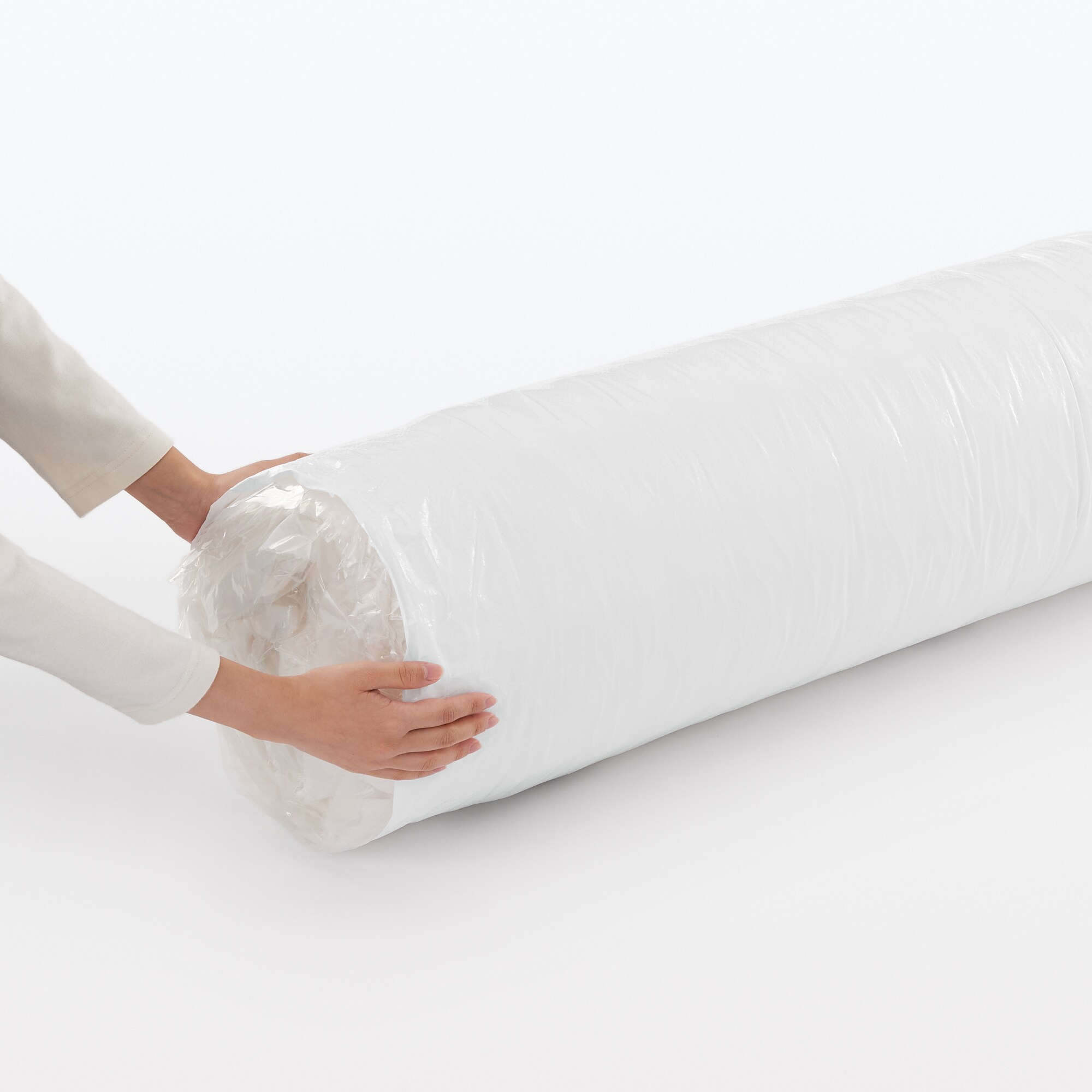 Compressed pocket coil mattress