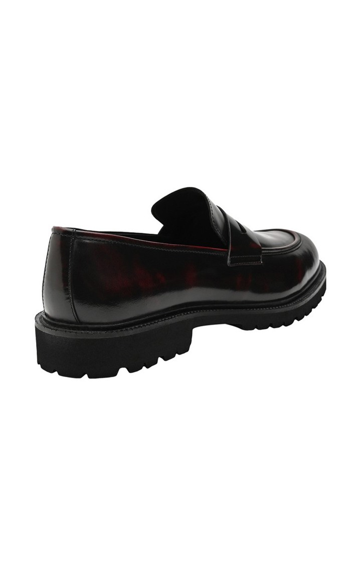 Rhodes-2 Burgundy Tie-Ups & Dress Loafers