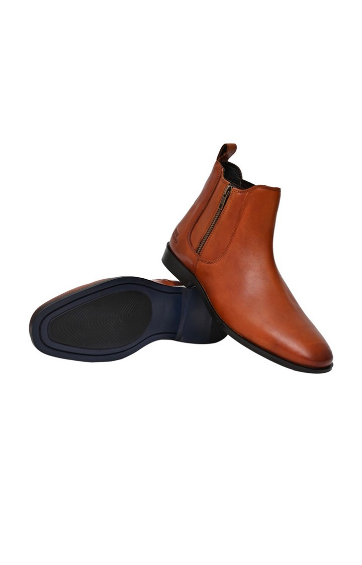 Matrix Tan Boots