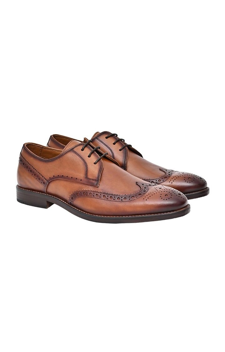 Emmanuel Brown Tie-Ups & Dress Loafers
