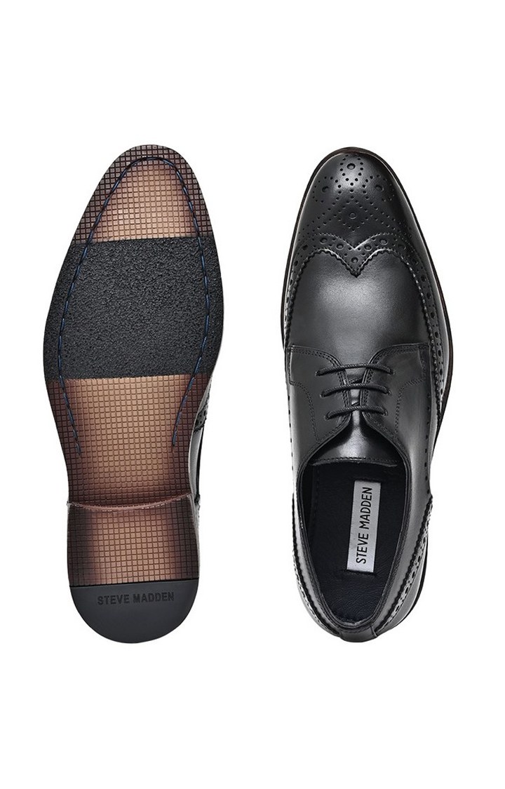 Emmanuel Black Tie-Ups & Dress Loafers