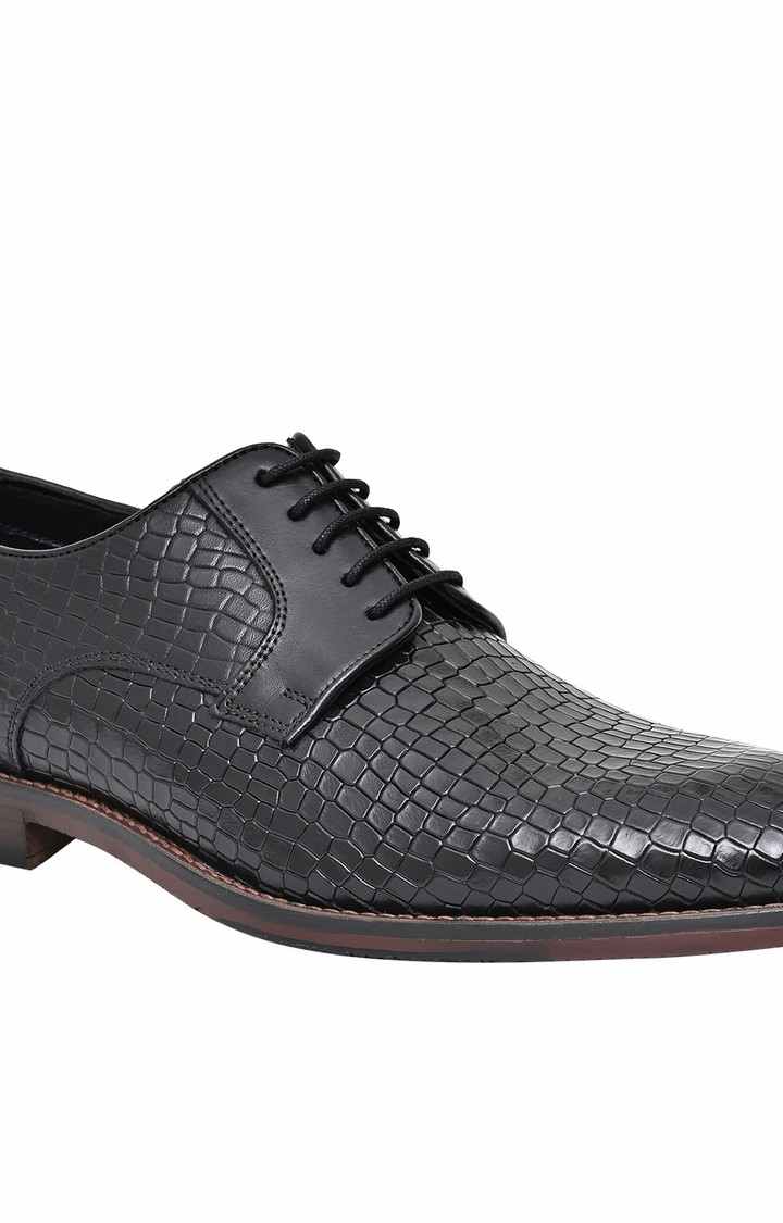 Henkel Black Tie-Ups & Dress Loafers