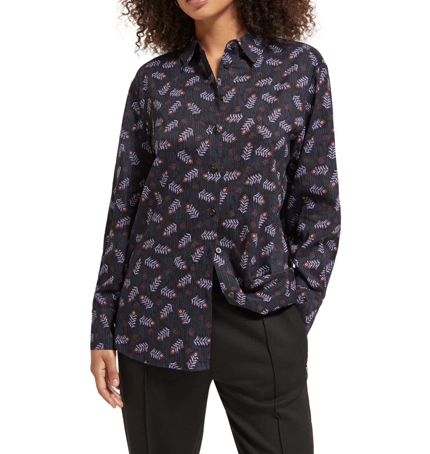 Scotch & Soda All over printed relaxed fit shirt